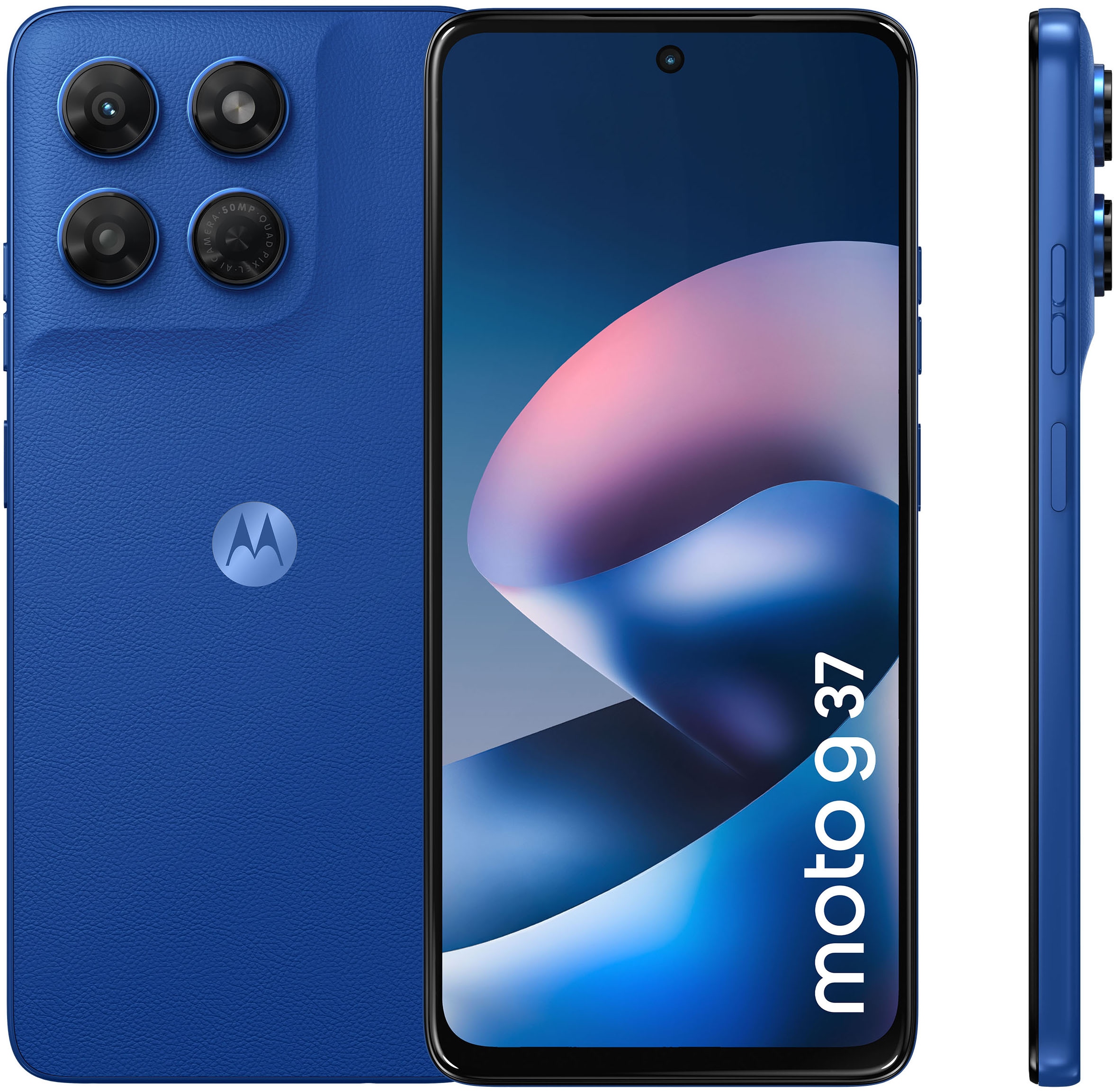 Image of Motorola Smartphone "moto g37 128 GB" PANTONE Nautical Blue