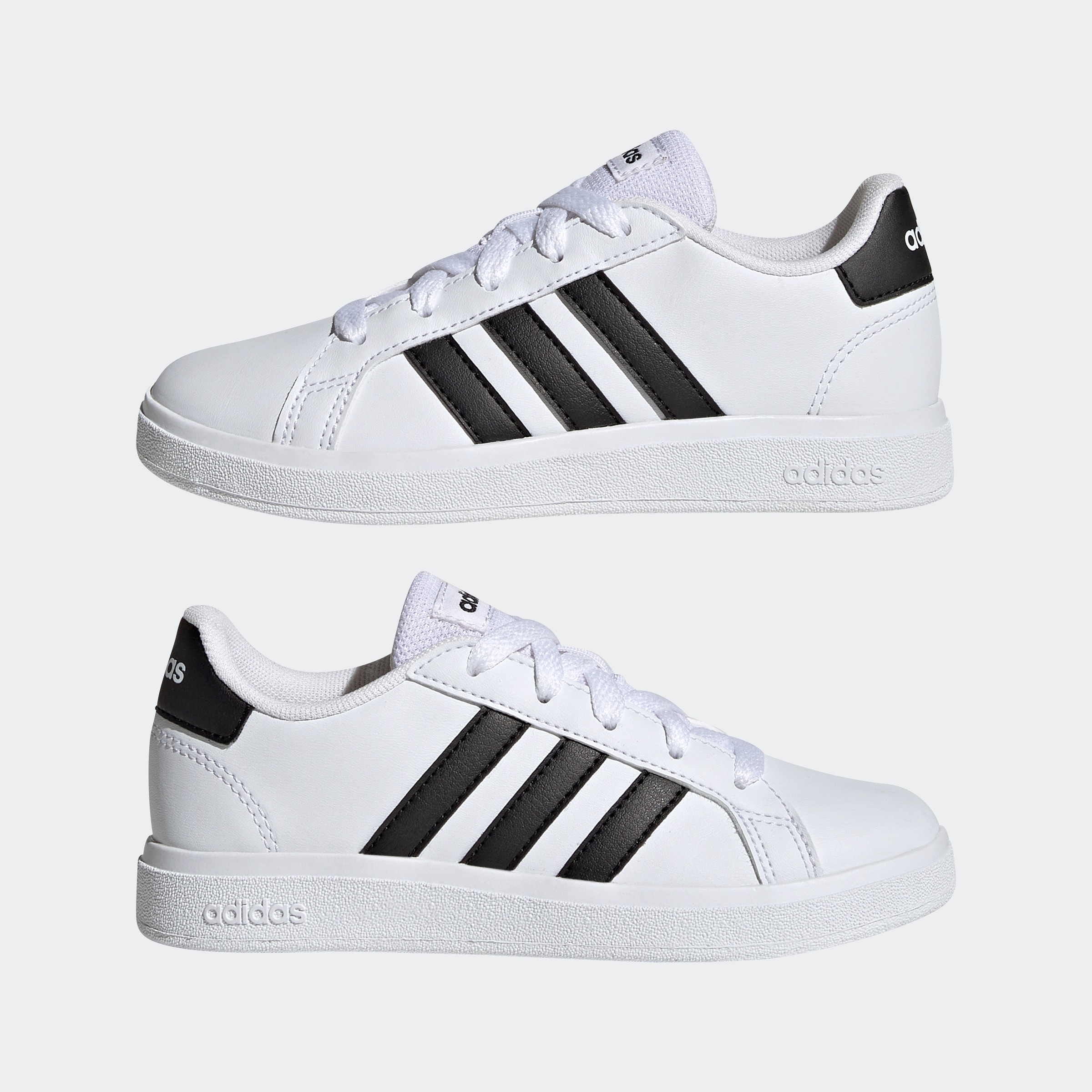 adidas Sportswear Sneaker »GRAND COURT LIFESTYLE TENNIS LACE-UP«, Design auf den Spuren des adidas Superstar