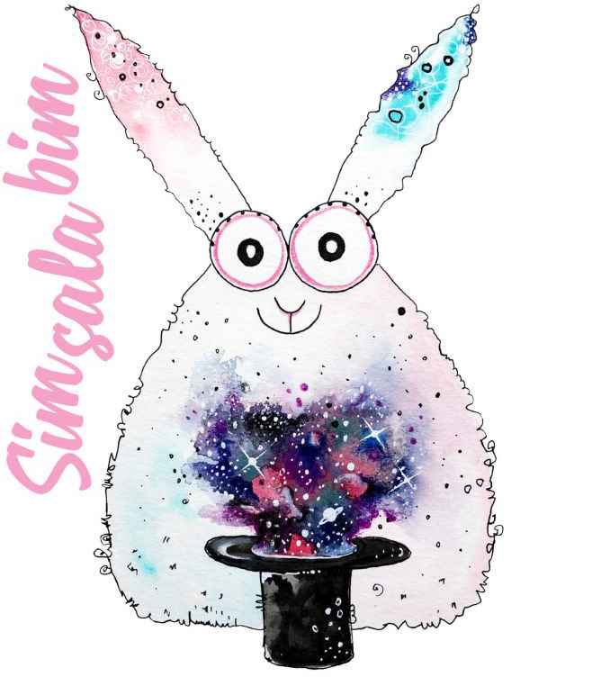 Image of Wall-Art Wandtattoo »Magisch Kaninchen Sim Sala Bim«, (1 St.) bei Ackermann Versand Schweiz