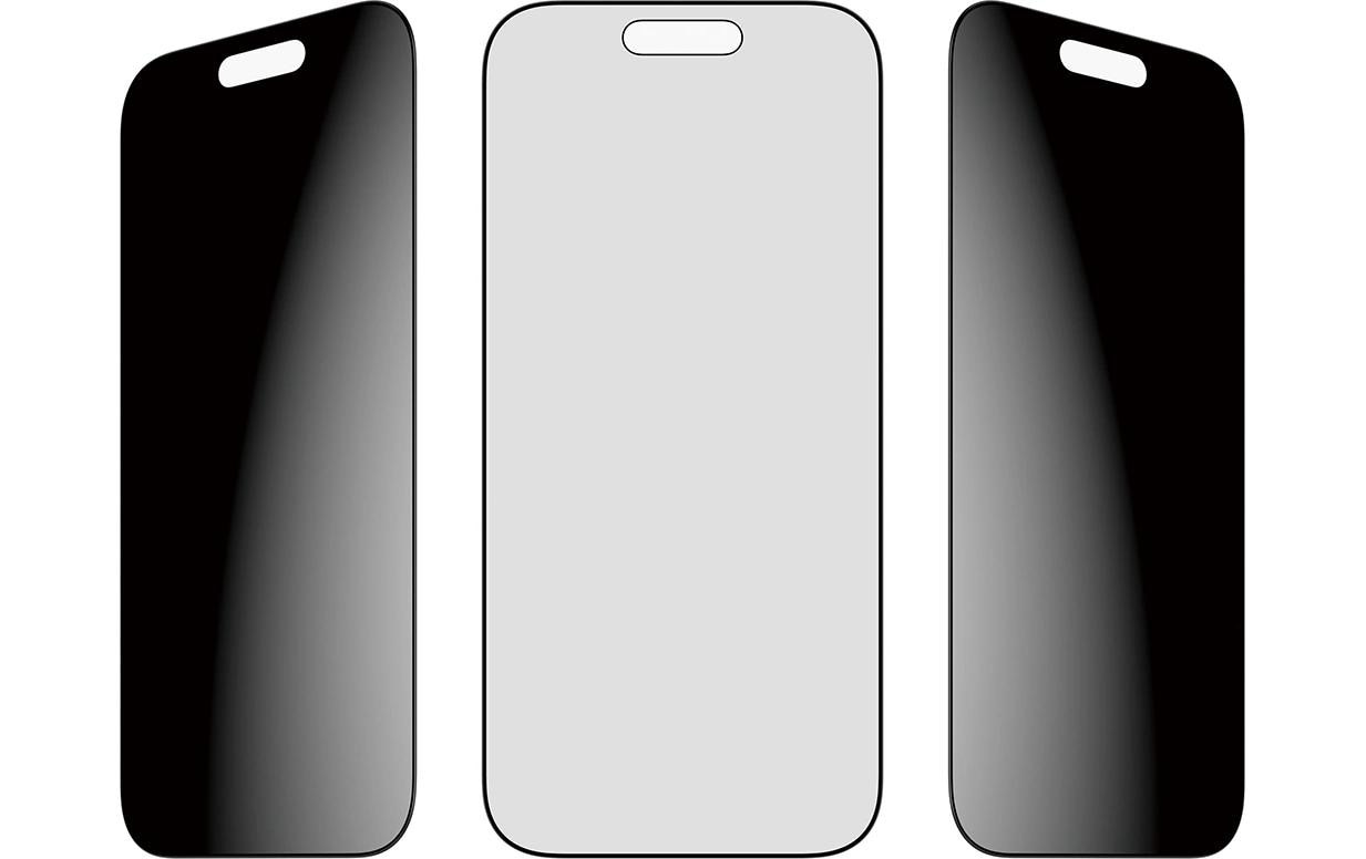 PanzerGlass Displayschutzfolie »Ultra Wide Fit Privacy Fastfit iPhone 17« für iPhone 17