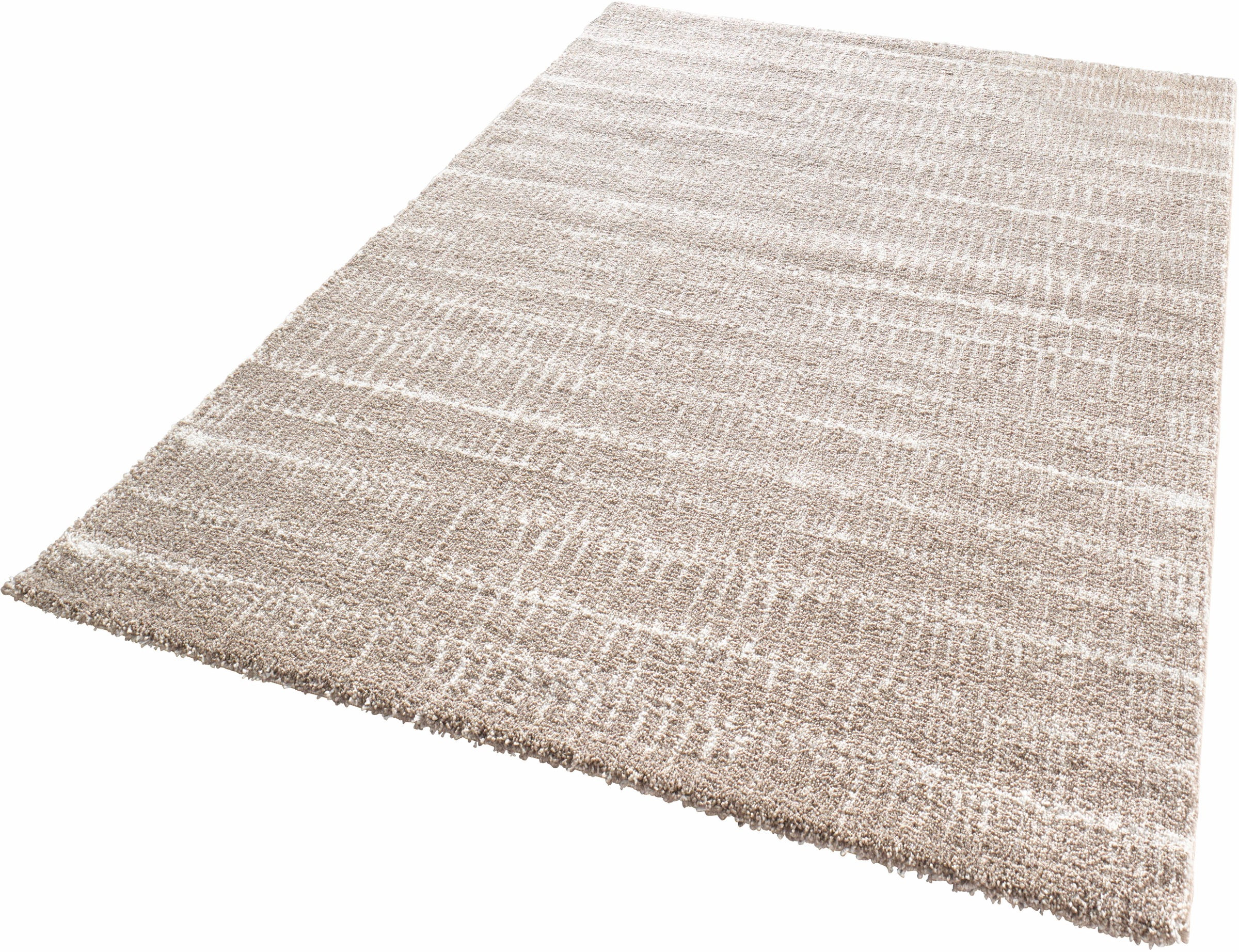 Image of MINT RUGS Teppich »Nova«, rechteckig, 17 mm Höhe, Zwei-Farben Design, Streifen Optik, Weicher Flor, Wohnzimmer, Schlafzimmer, Robust, Pflegeleicht bei Ackermann Versand Schweiz