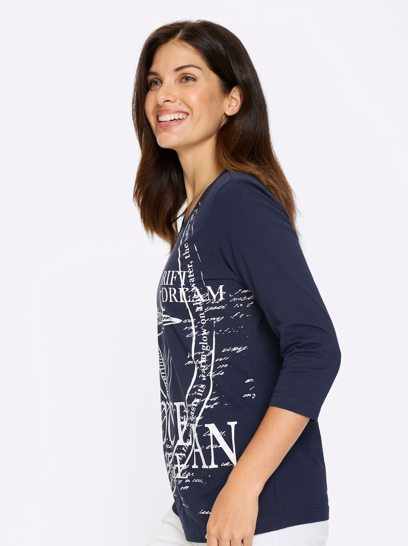 Classic Basics T-shirt à manches 3/4 »Langarm-Shirt« 1 pièces