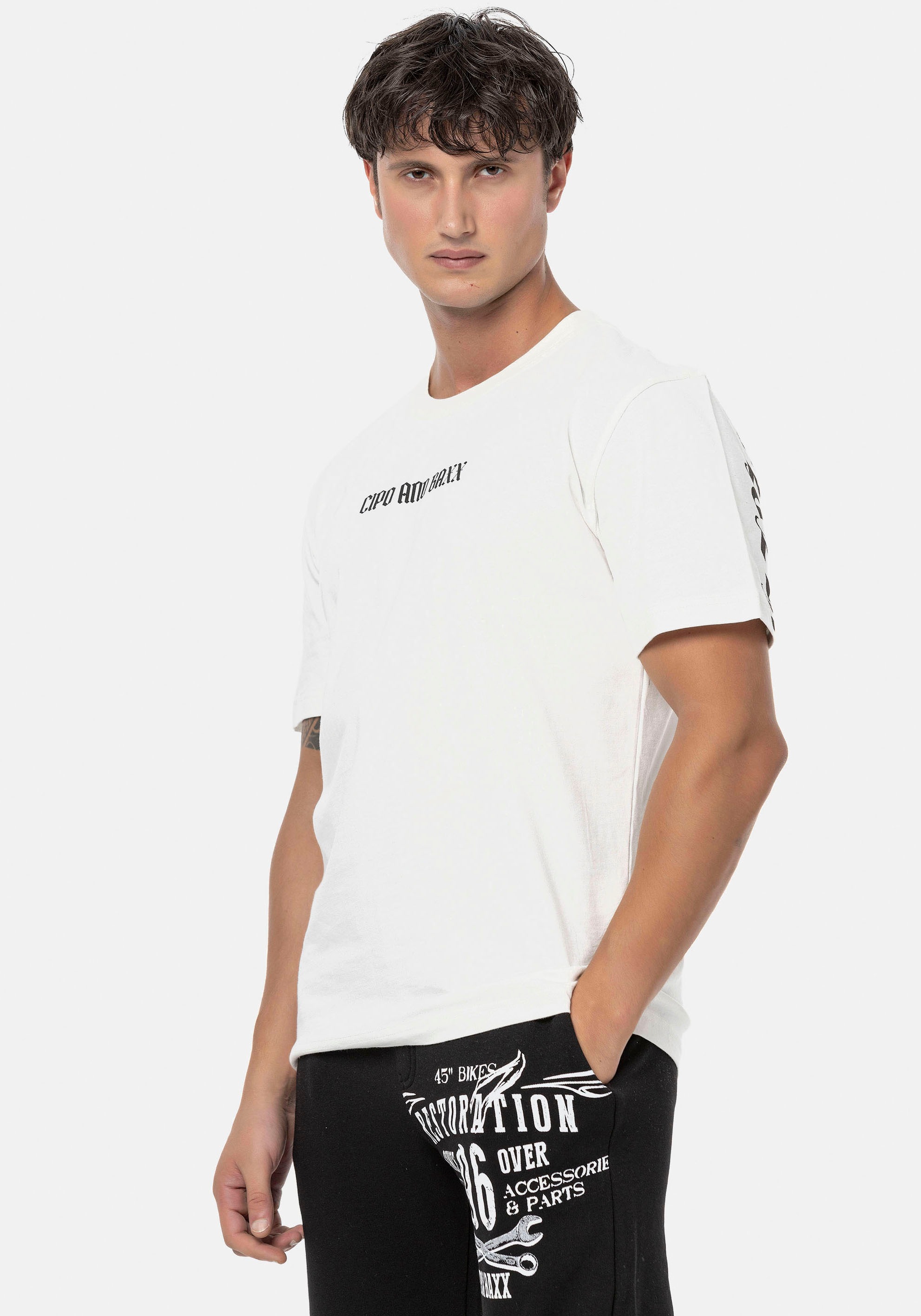 Cipo & Baxx Kurzarmshirt