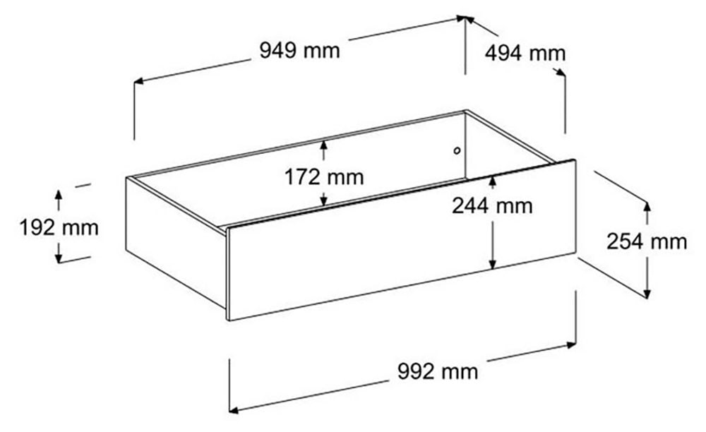 Parisot Jugendzimmer-Set »Parisot Sleep 13« Set, 5 tlg. Rückwand am Stauraumett drehbar - Weiss oder Eiche