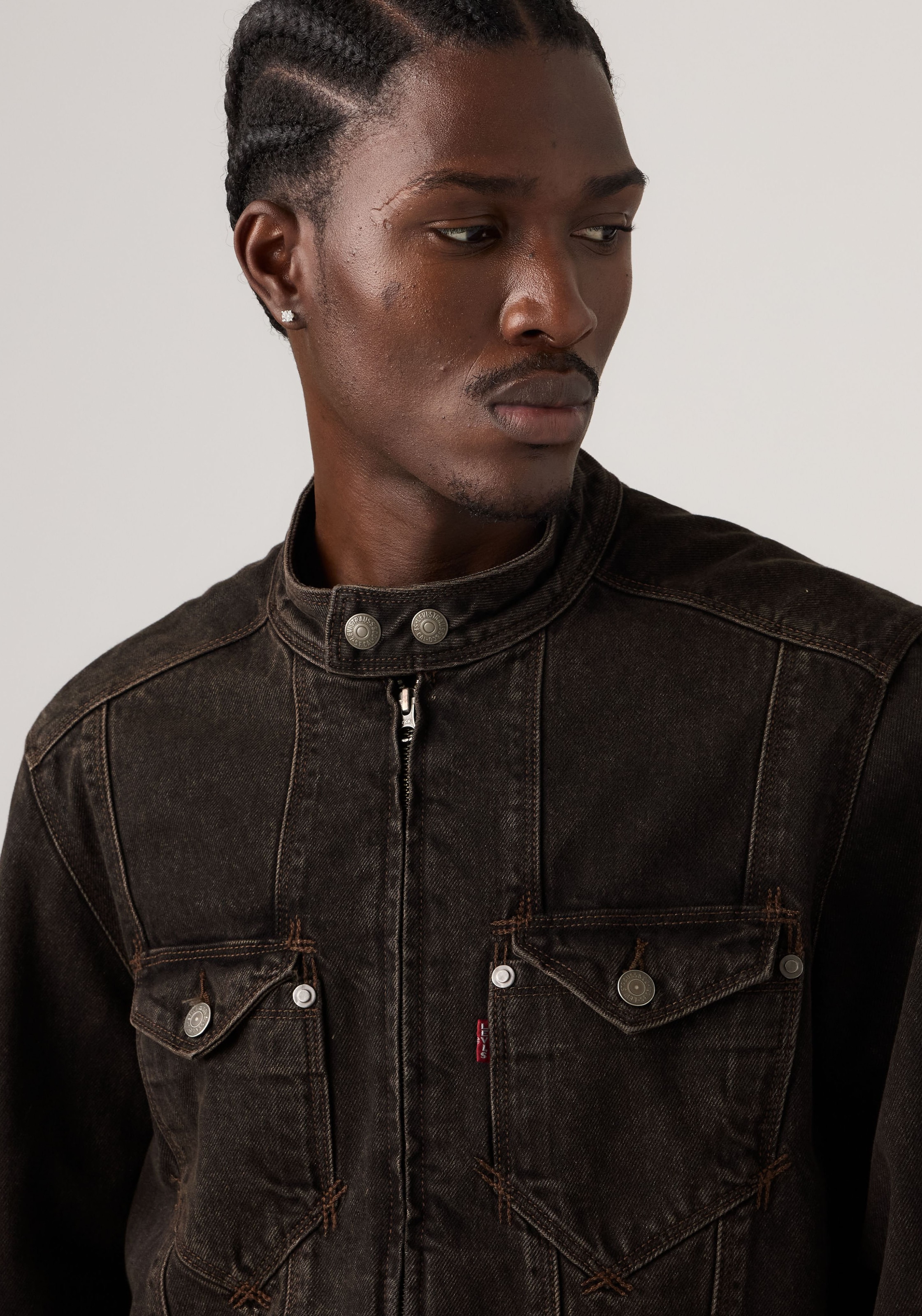 Levi's® Jeansjacke »TWISTED MOTO JACKET« mit Reissverschluss