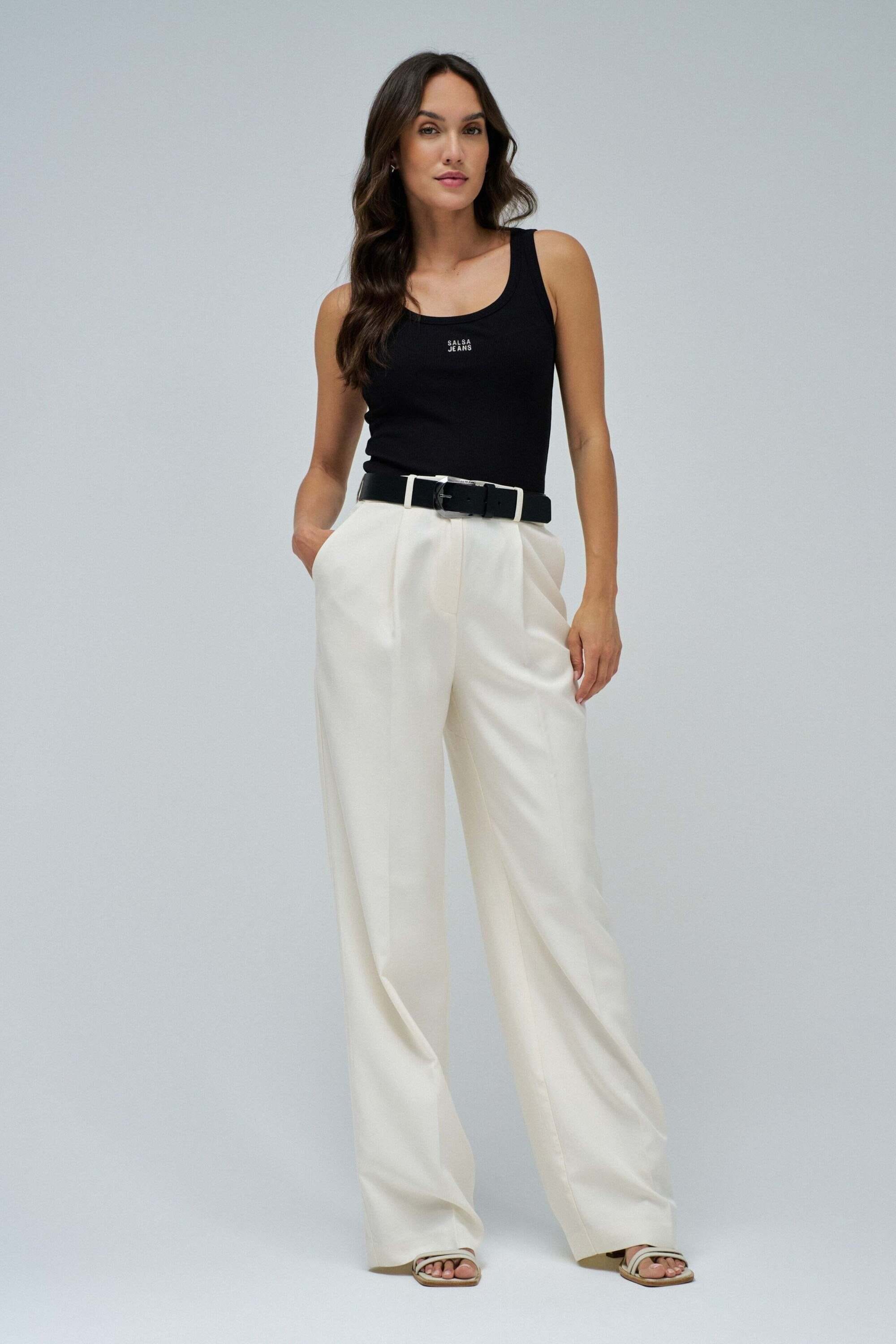 Salsa Débardeur »Salsa Jeans Top Embroidered Branding«