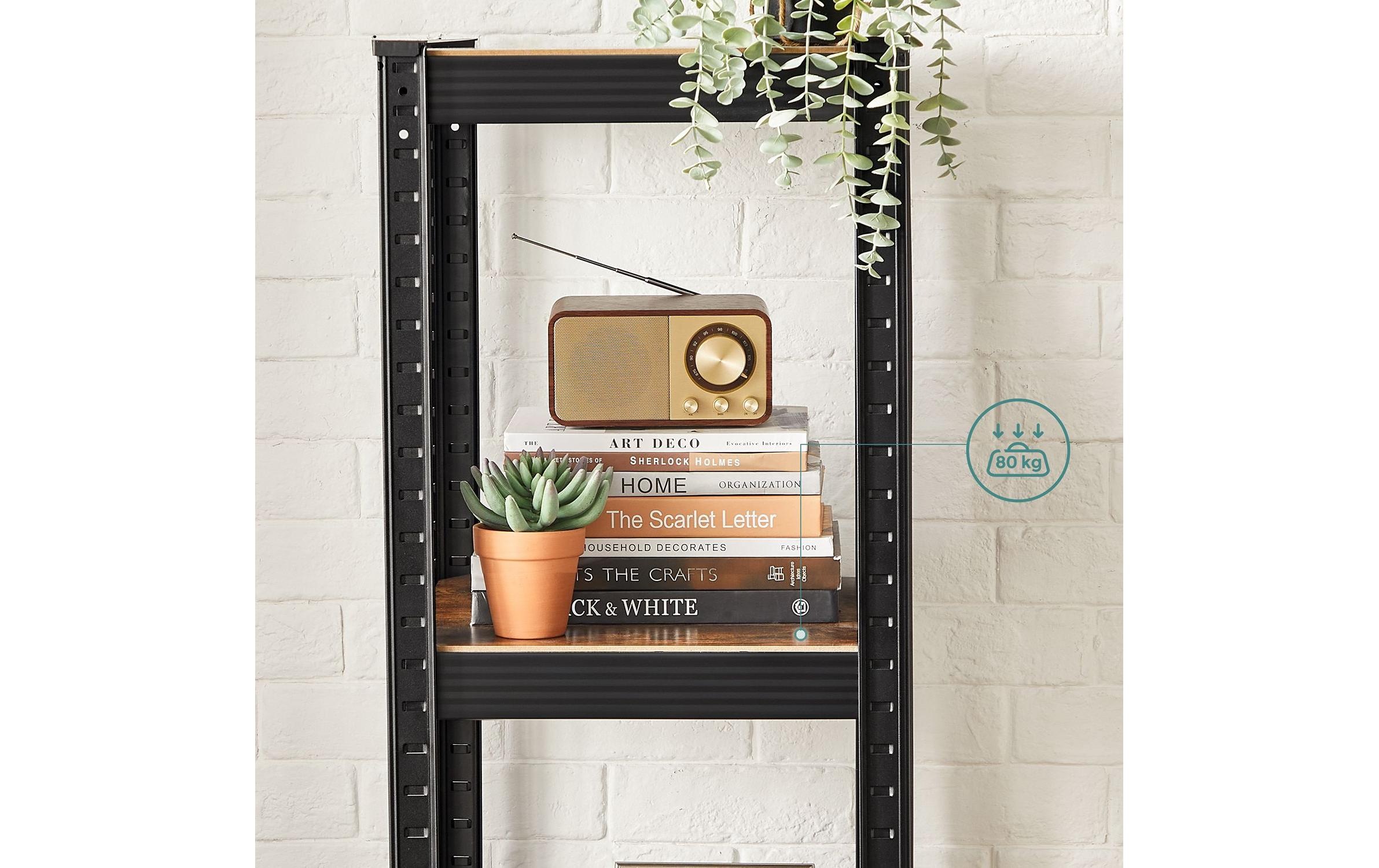 SONGMICS Étagère »Schwarz«