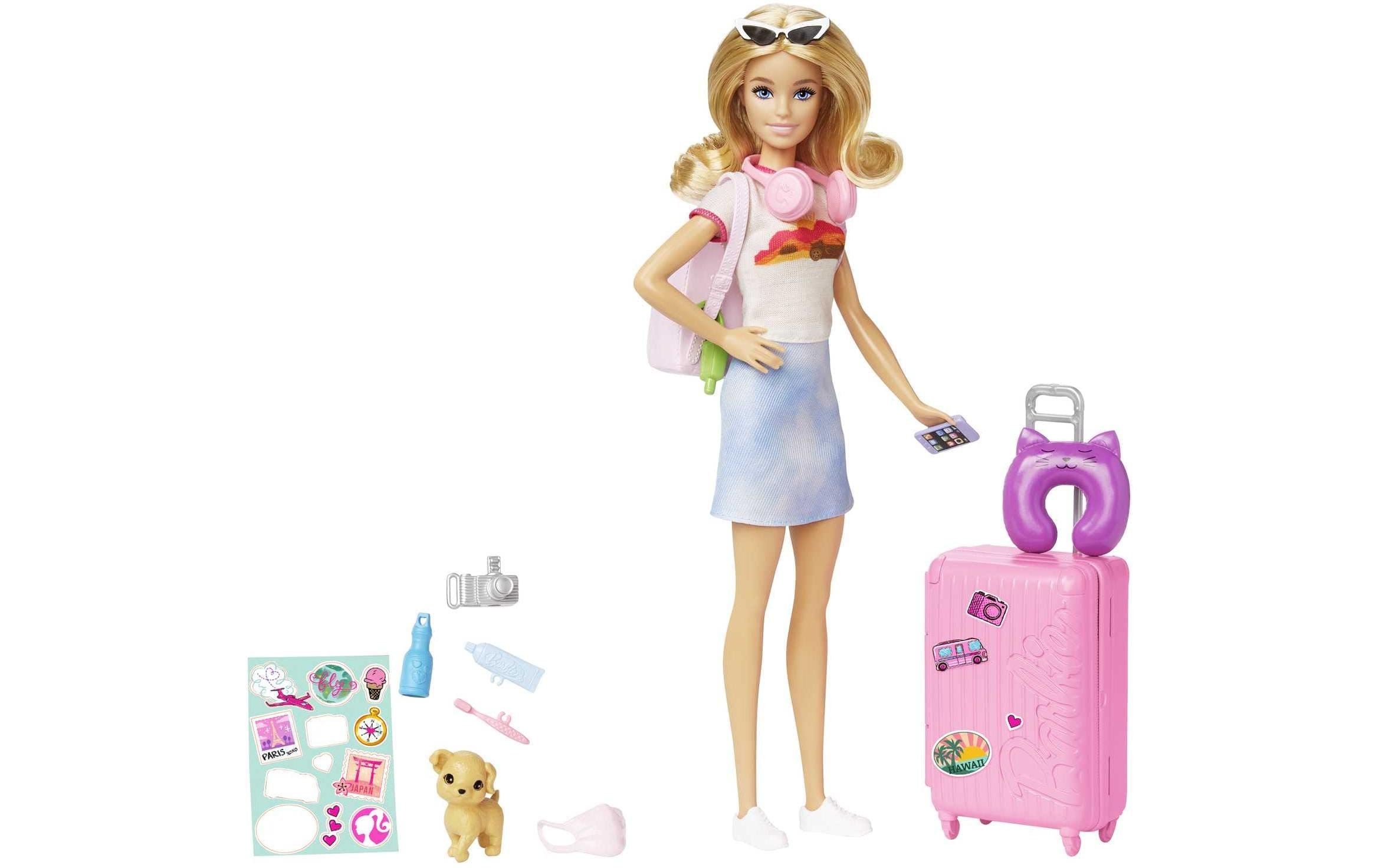 Barbie Anziehpuppe »Barbie Travel Barbie«