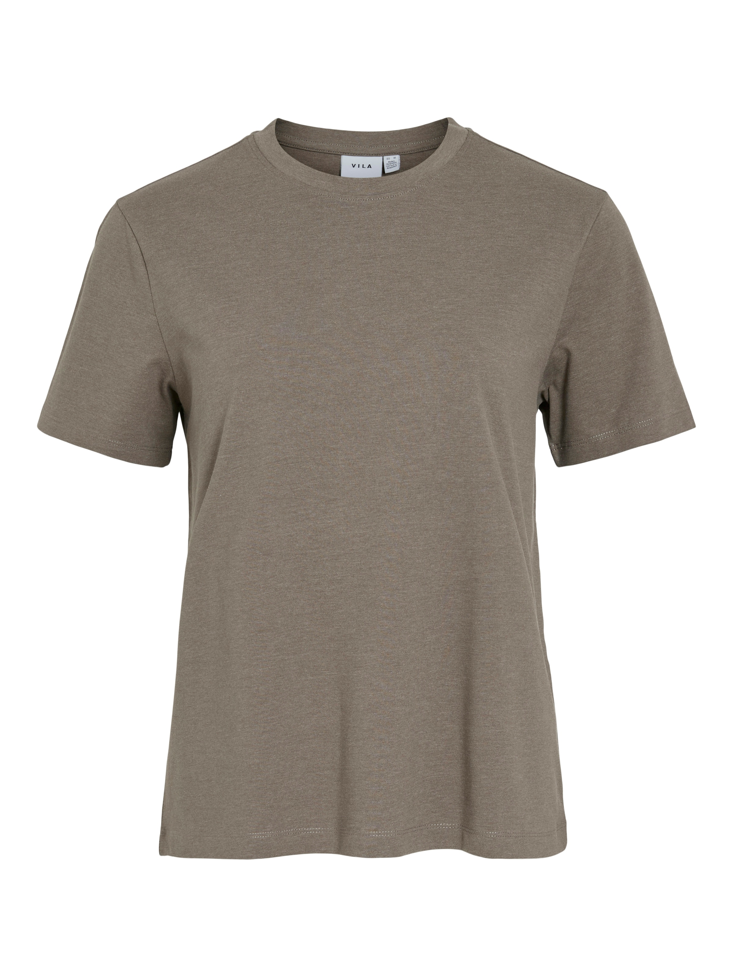 Vila Kurzarmshirt »VINORA S/S T-SHIRT - NOOS« Baumwollmischung, regular fit