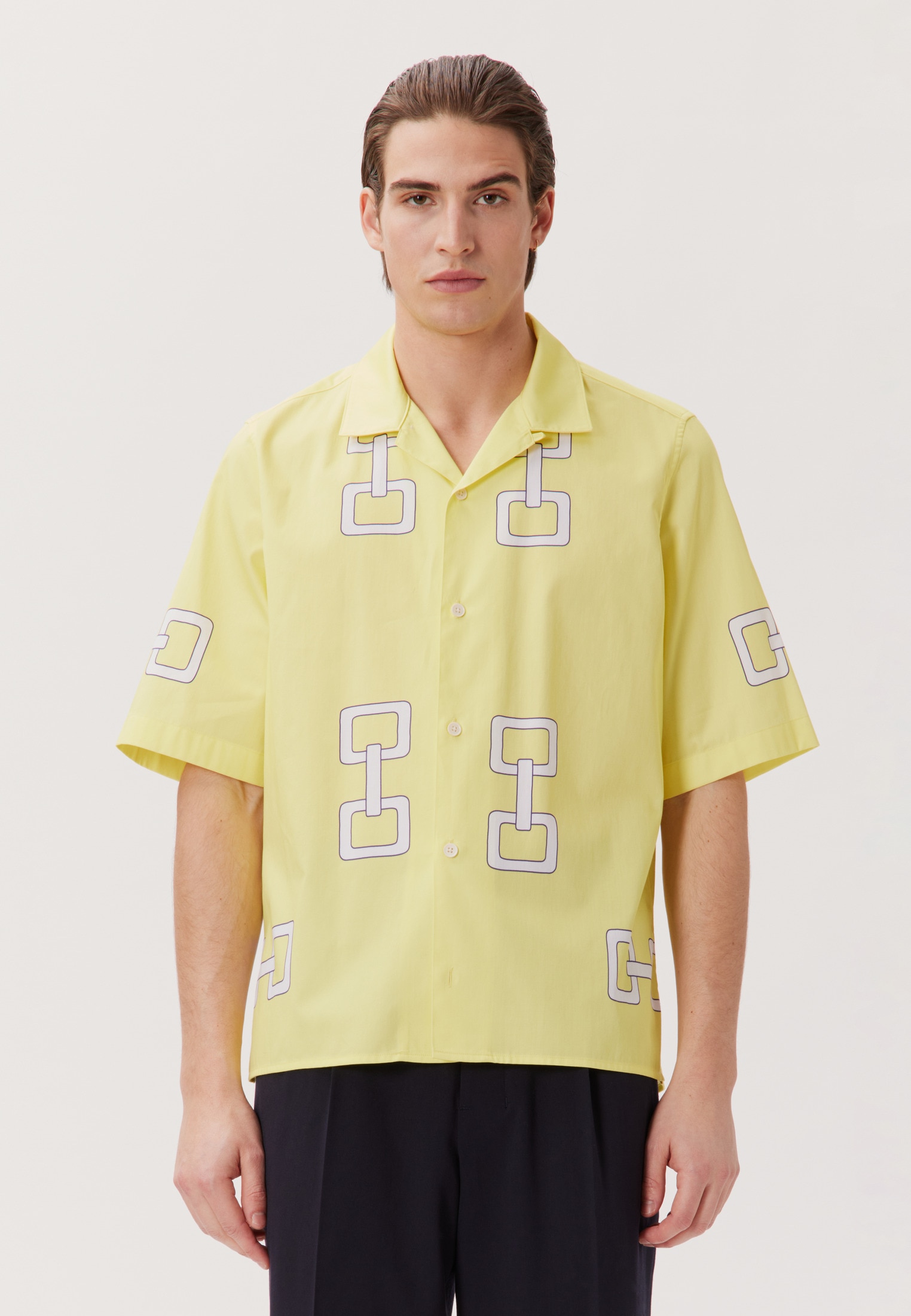 studio seidensticker Chemise d'affaires »Studio« Regular 1/2 Reverskragen Druck
