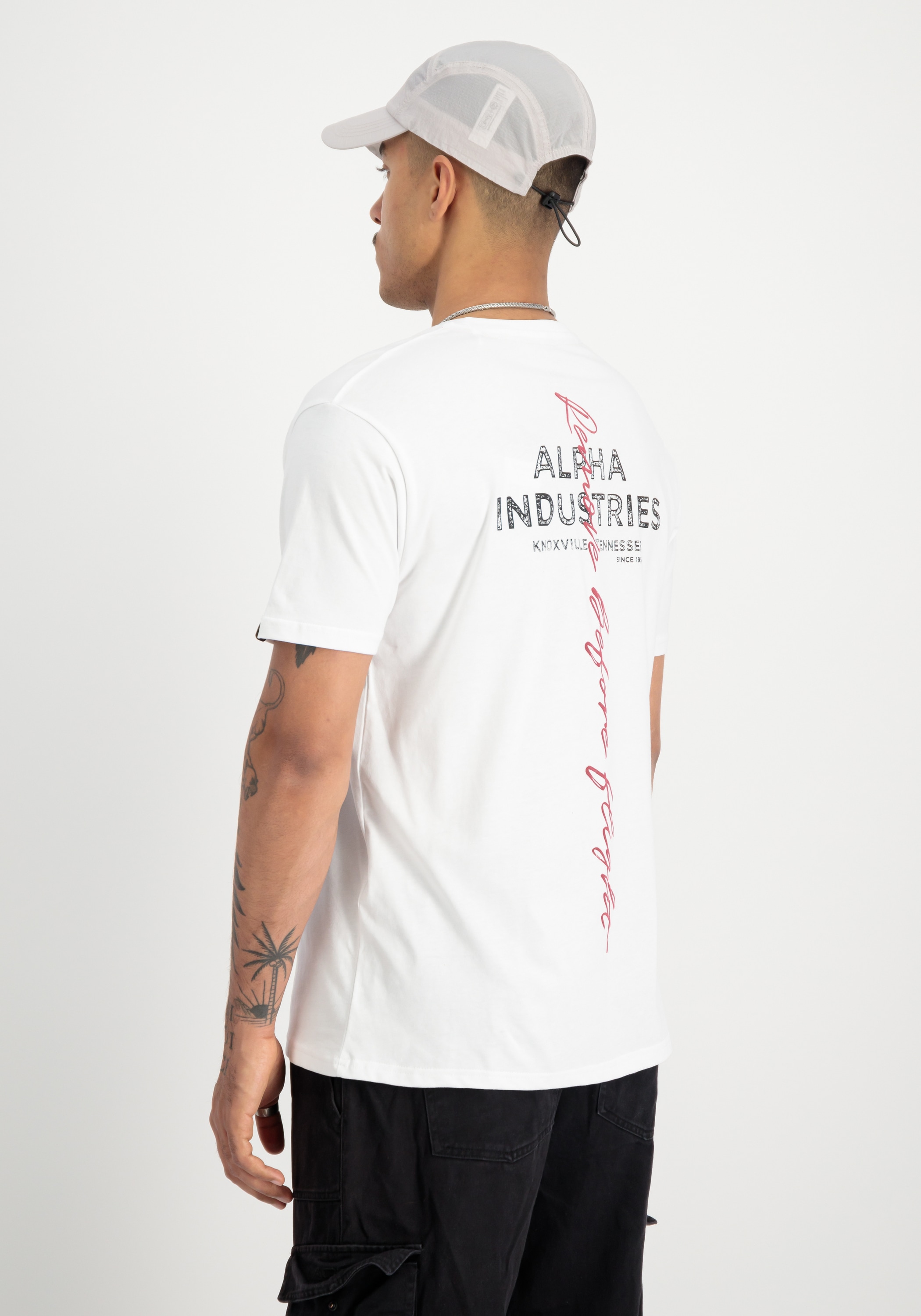 Alpha Industries T-Shirt »Alpha Industries Men - T-Shirts Signature Back Print T«