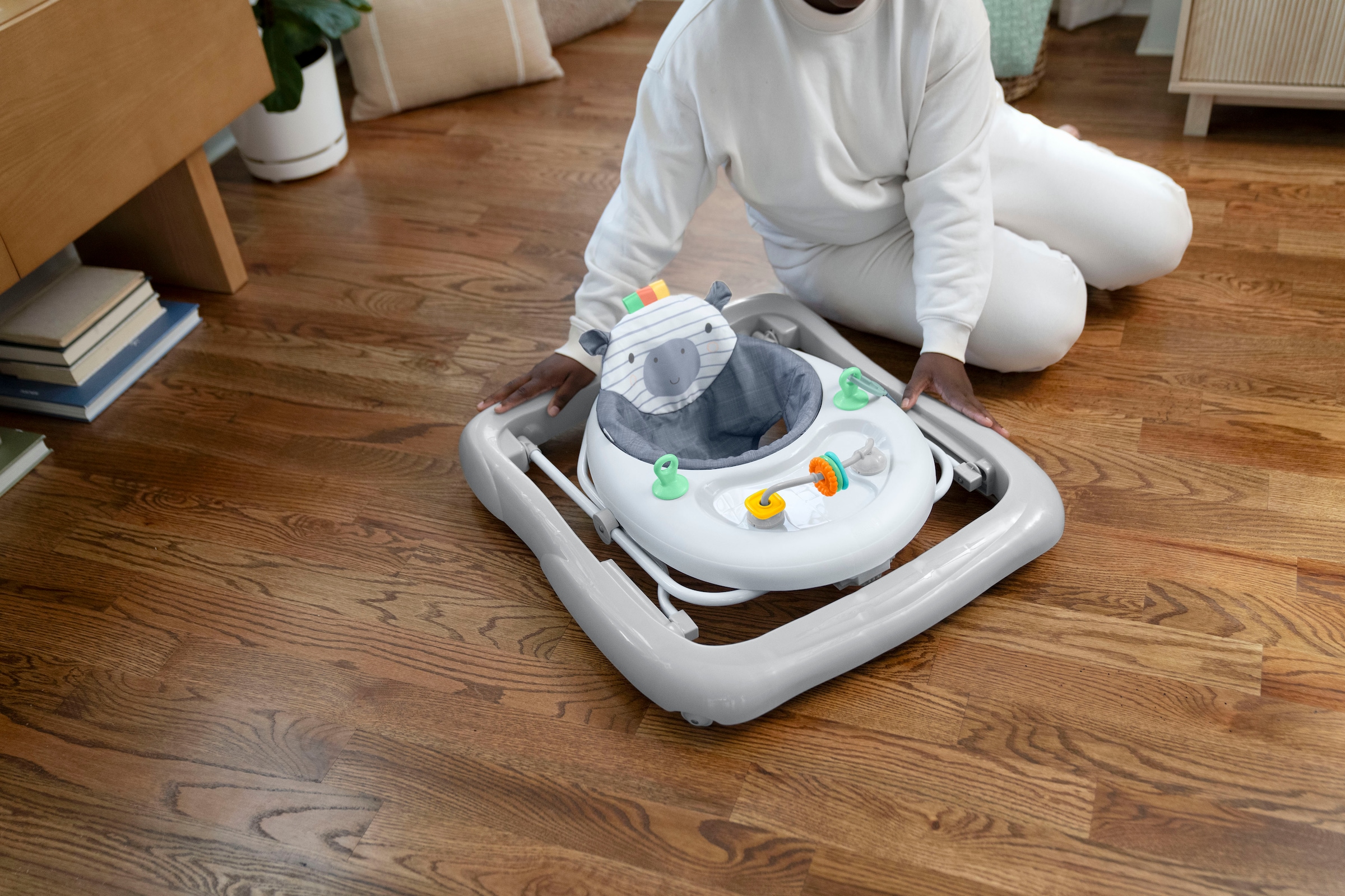 ingenuity Trotteur »Smooth Strides Activity Walker - Chambray«