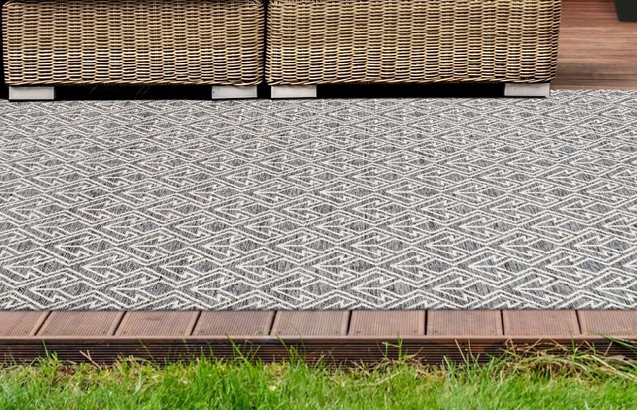Image of calo-deluxe Teppich "Rico 303" rechteckig 10 mm Höhe In- und Outdoor geeignet, pflegeleicht, Wohnzimmer