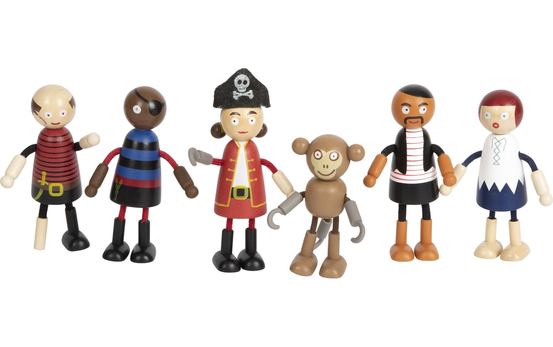 Small Foot Anziehpuppe »Piraten Figuren«