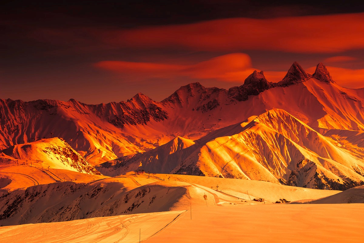 Image of Papermoon Fototapete »Landschft«, Vliestapete, hochwertiger Digitaldruck, inklusive Kleister bei Ackermann Versand Schweiz