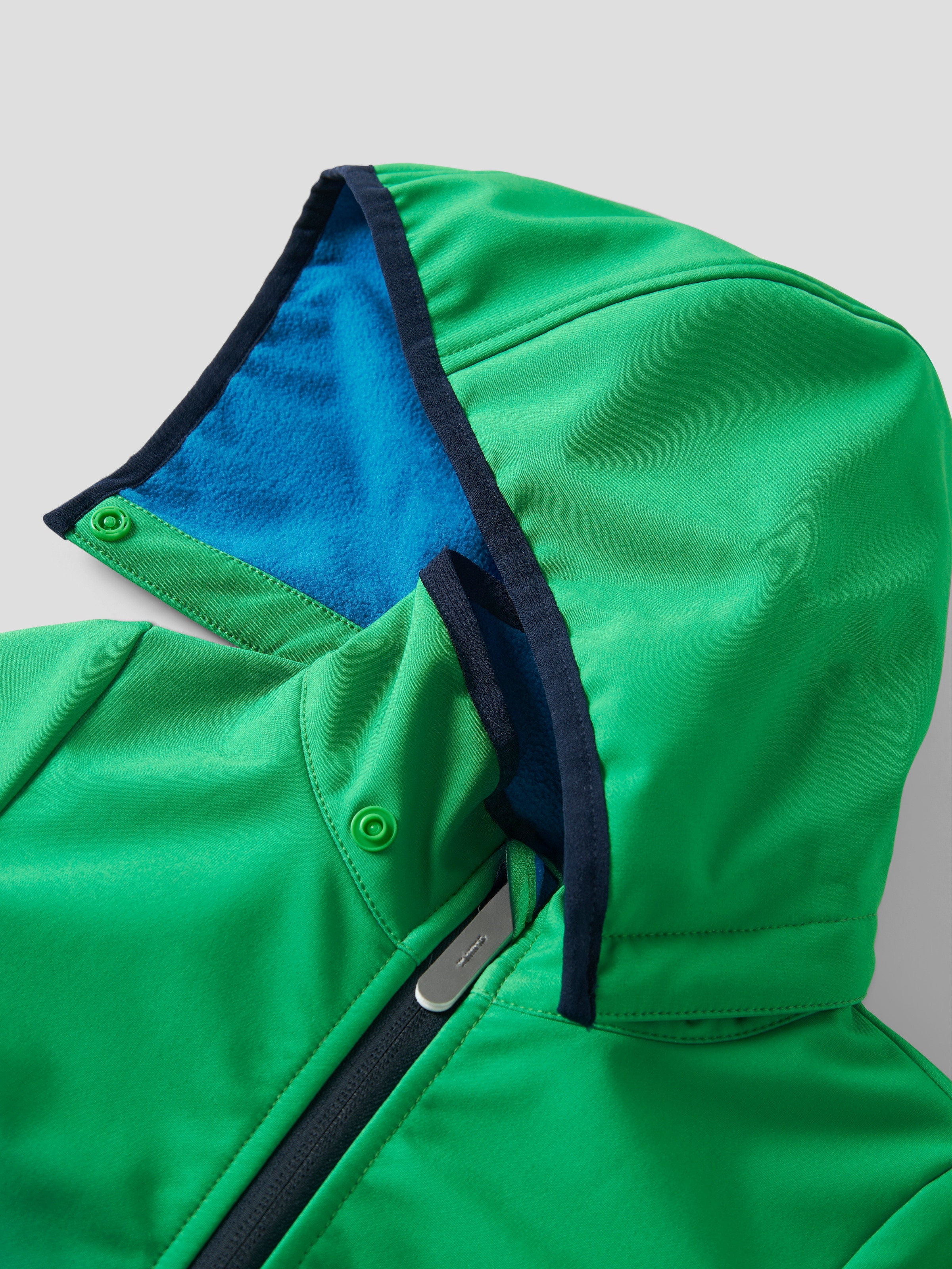 Name It Veste softshell »NMMMALTA05 SOFTSHELL JACKET DIPDYE FO« mit Kapuze wasserdicht, atmungsaktiv und winddicht