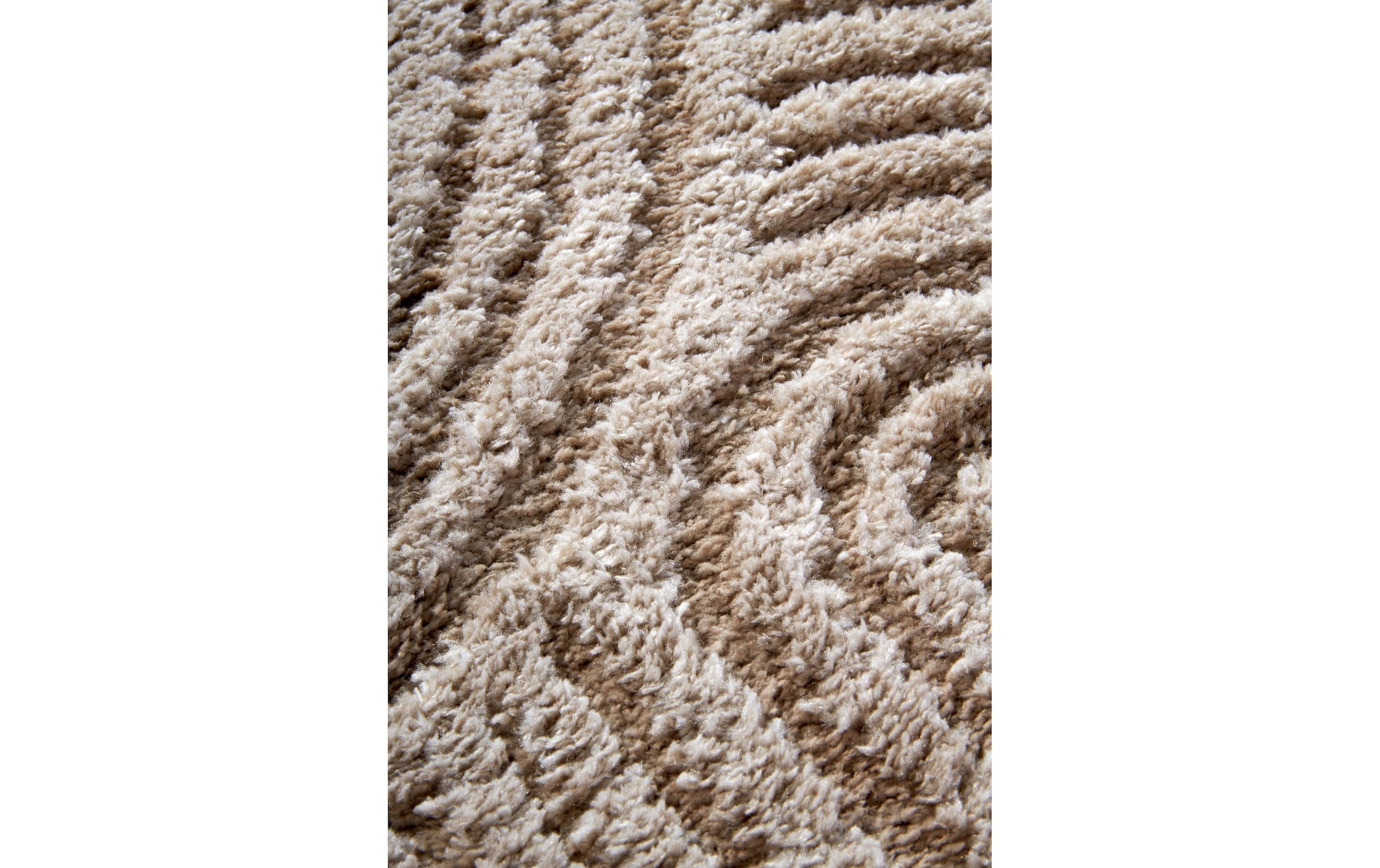 ELLE DECORATION Teppich »Chappe« rechteckig 18 mm Höhe Shaggy, Läufer, flauschig, weich, Langflor, modern, Hoch Tief Effekt