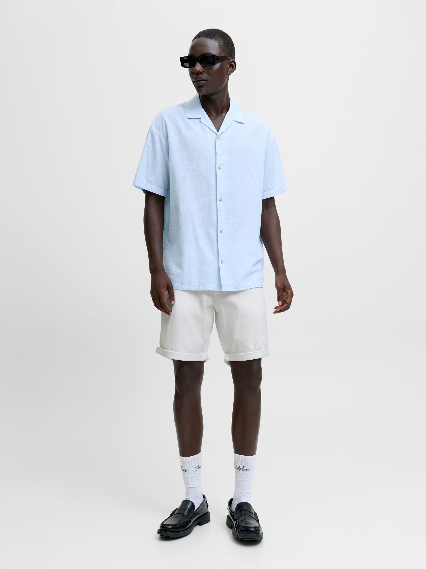 Jack & Jones Short en chino »JPSTBOWIE JJSHORTS S«  mit Aufschlag