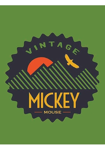 Poster »Mickey Mouse Vintage«, Disney, (1 St.), Kinderzimmer, Schlafzimmer, Wohnzimmer