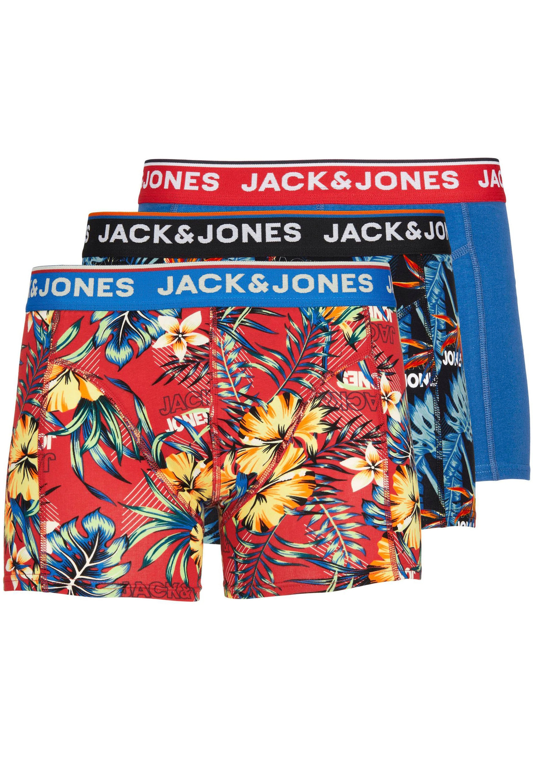 Boxershorts »JACAZORES TRUNKS 3 PACK«, (Packung, 3 St.)