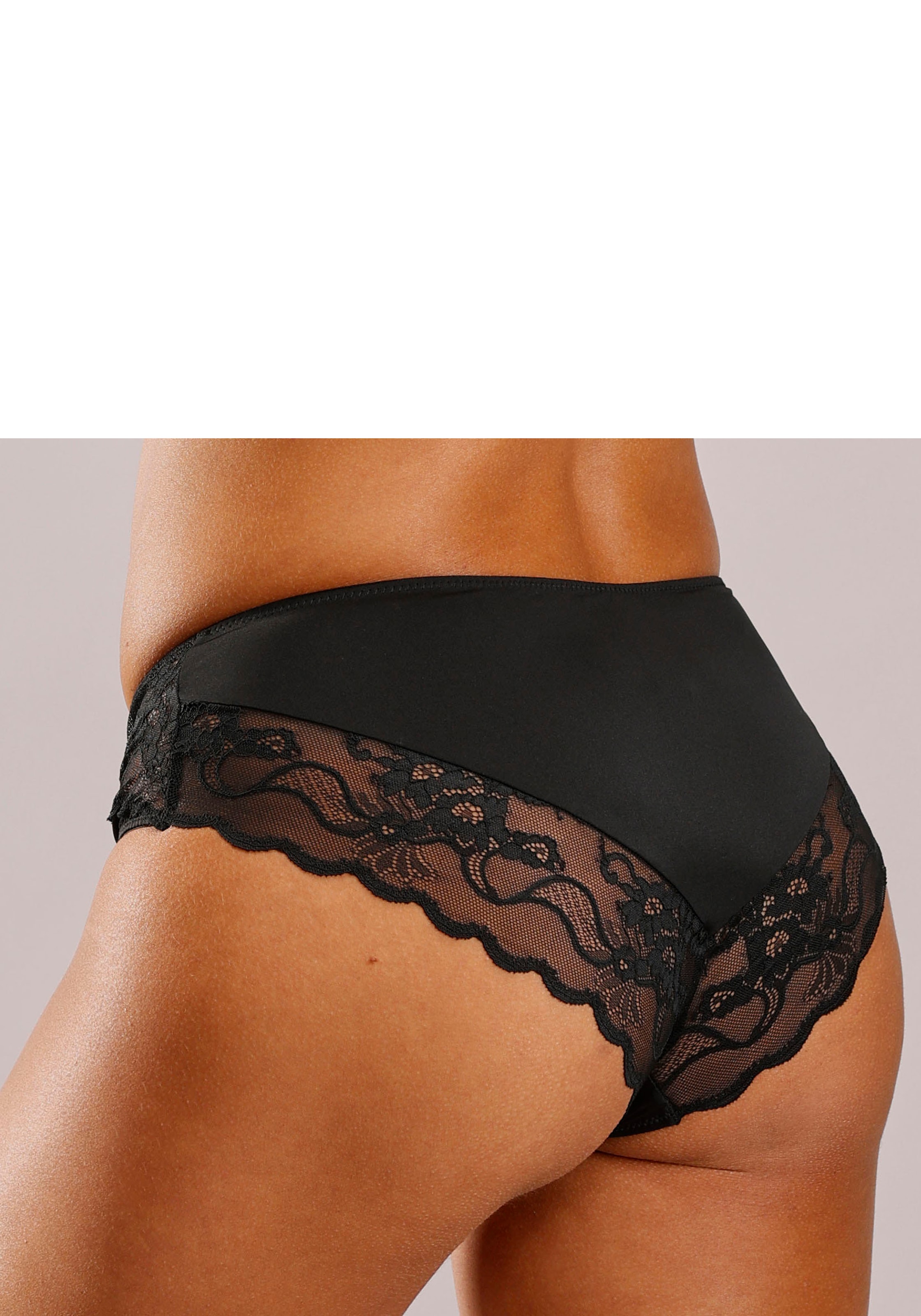 LASCANA Tanga »Vittoria«, mit Spitzeneinsätzen