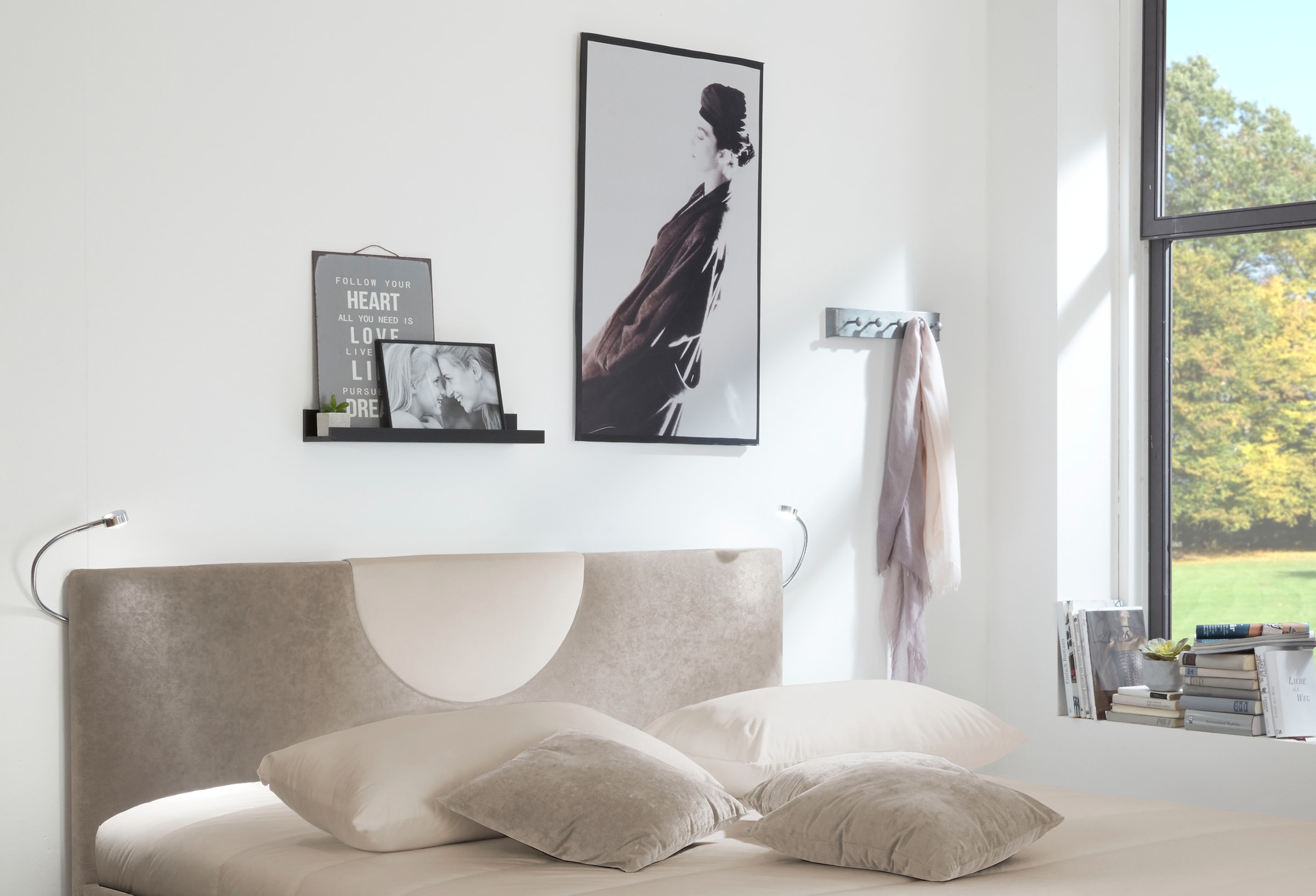 Westfalia Schlafkomfort Polsterbett »Pisa in verschiedenen Härtegraden und Grössen« wahlweise mit oder ohne Bettkasten