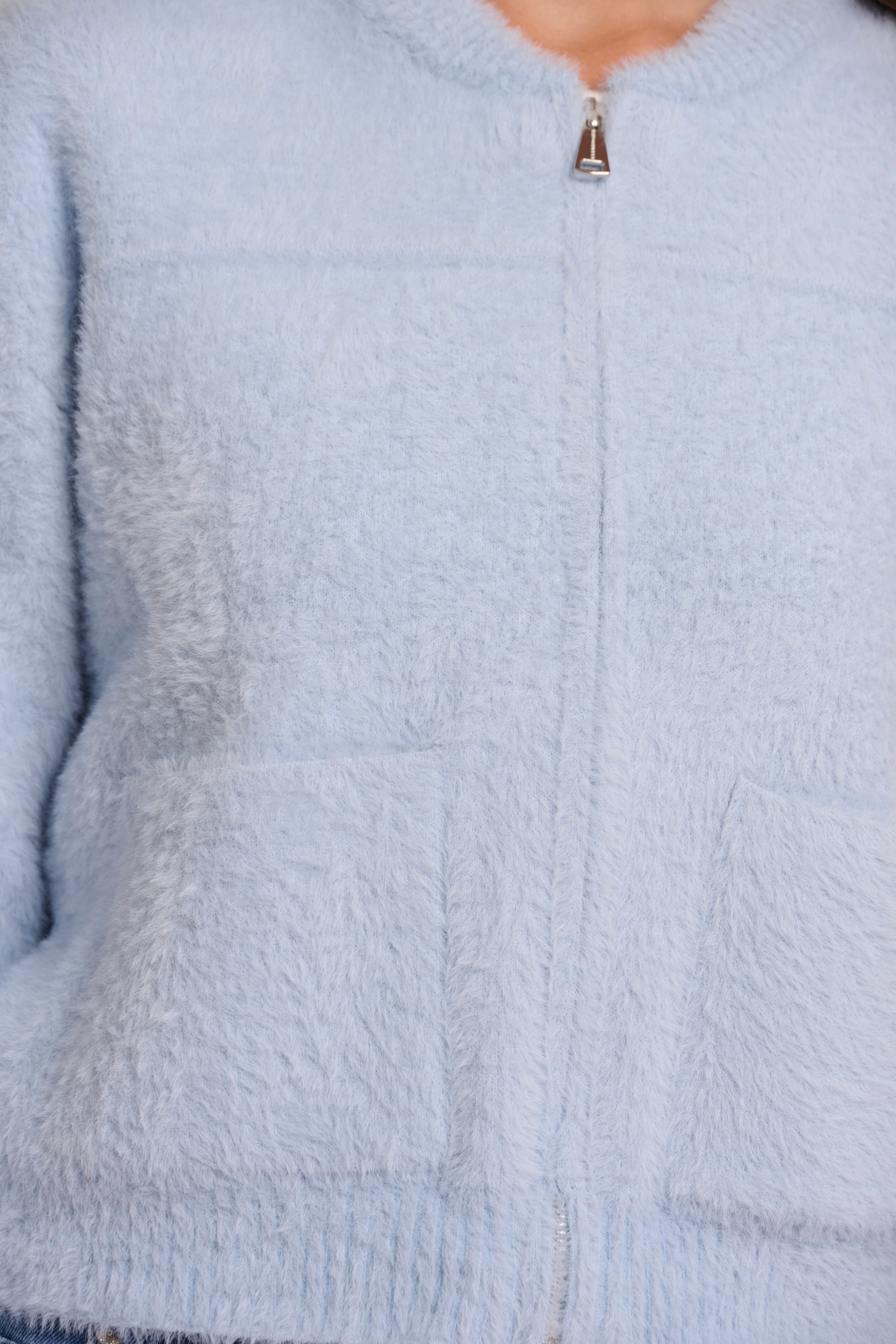 Rino & Pelle Veste en tricot »BENTO« veste en laine avec toucher extra doux et fermeture éclair