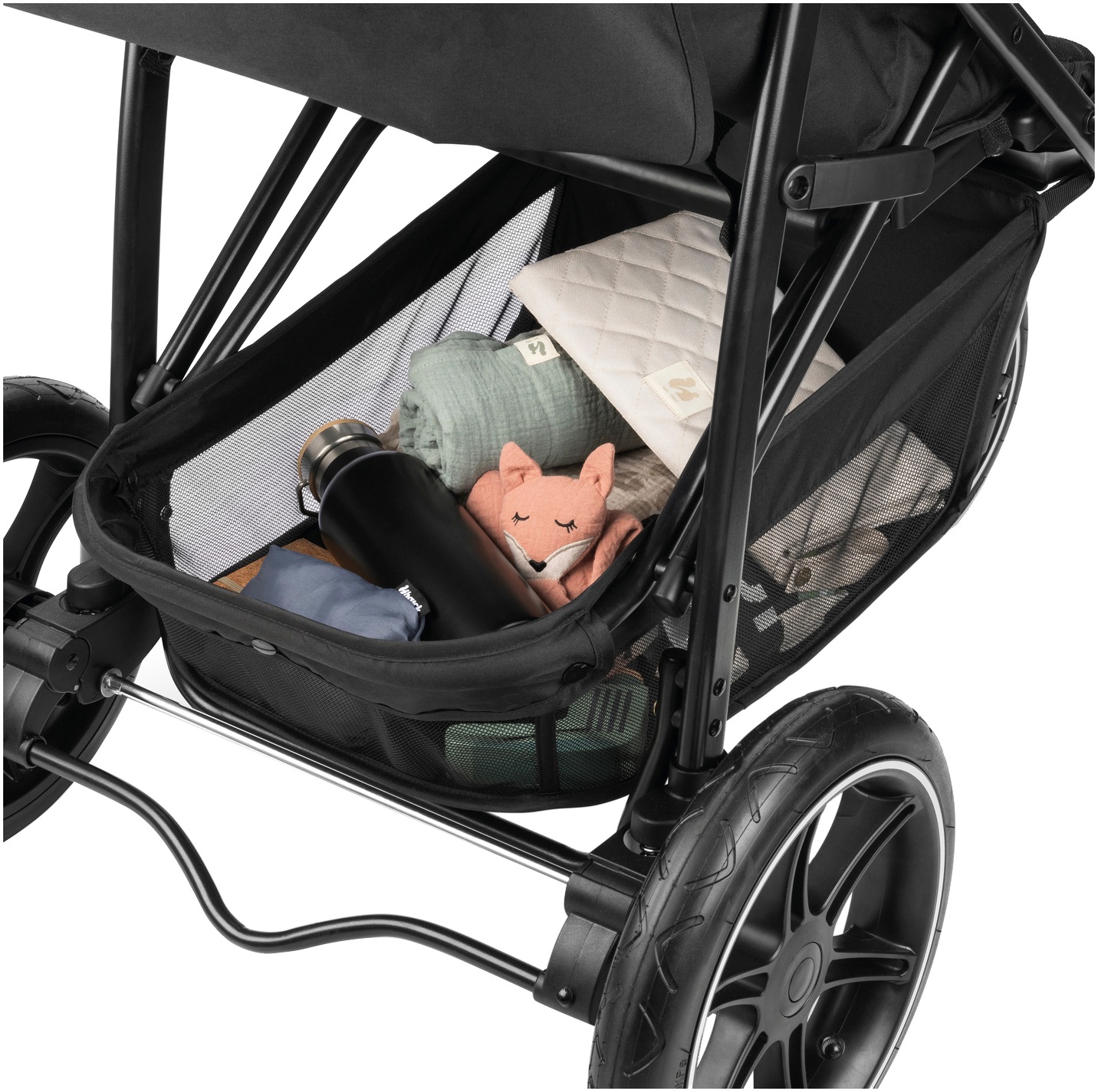 Hauck Poussette pour enfants »Dreiradbuggy, Rapid 3 Air, black« 22 kilos mit schwenk/feststellbarem Vorderrad; Lufträder; bis 22 kg belastbar