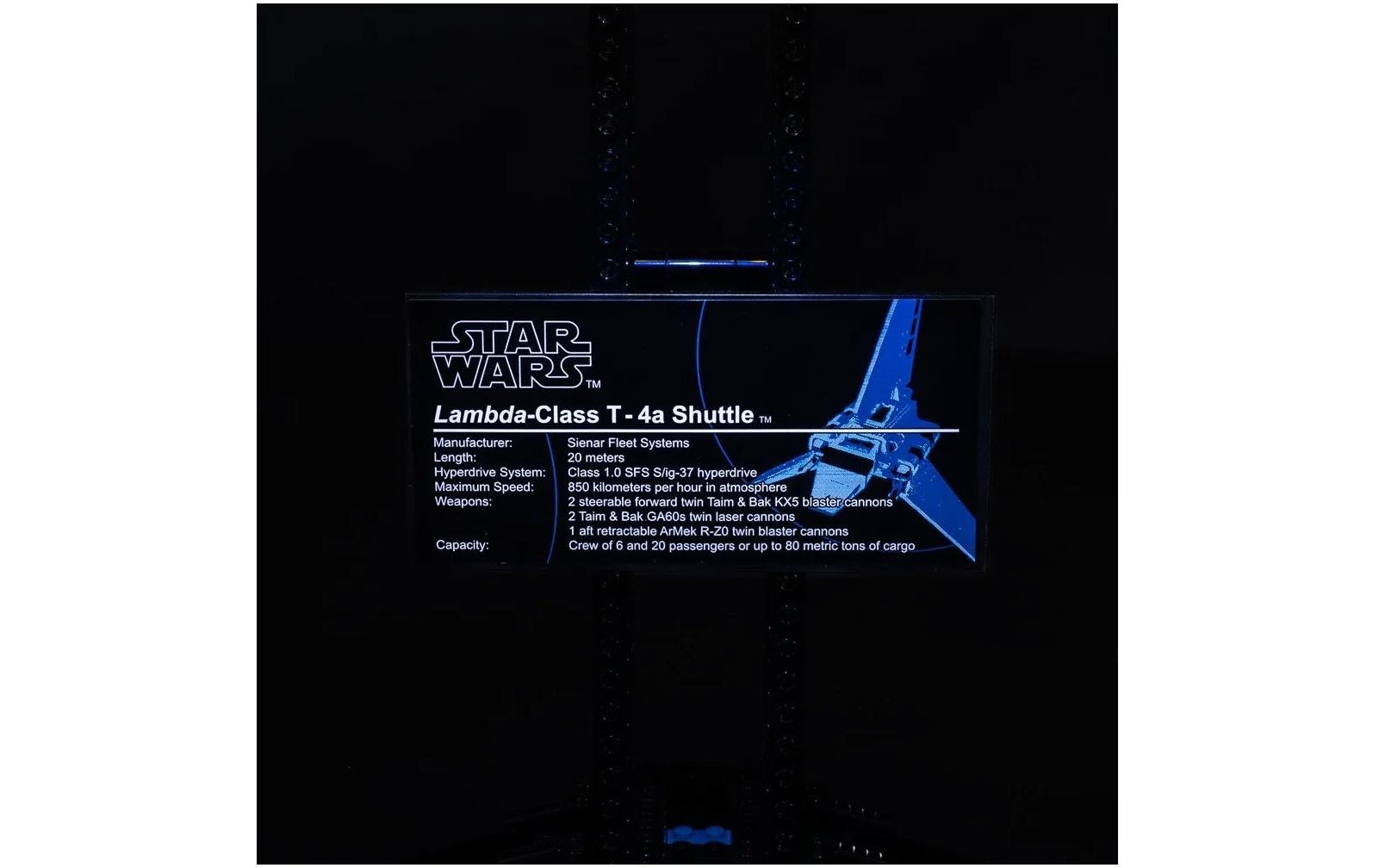 Konstruktionsspielsteine »LED-Licht-Set für LEGO® Star Wars: Imperial Shuttle 10212«, (95 St.)