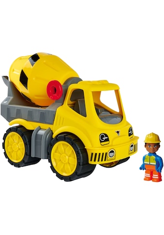 Spielzeug-Betonmischer »Power-Worker Zementmischer+ Figur«, Made in Germany