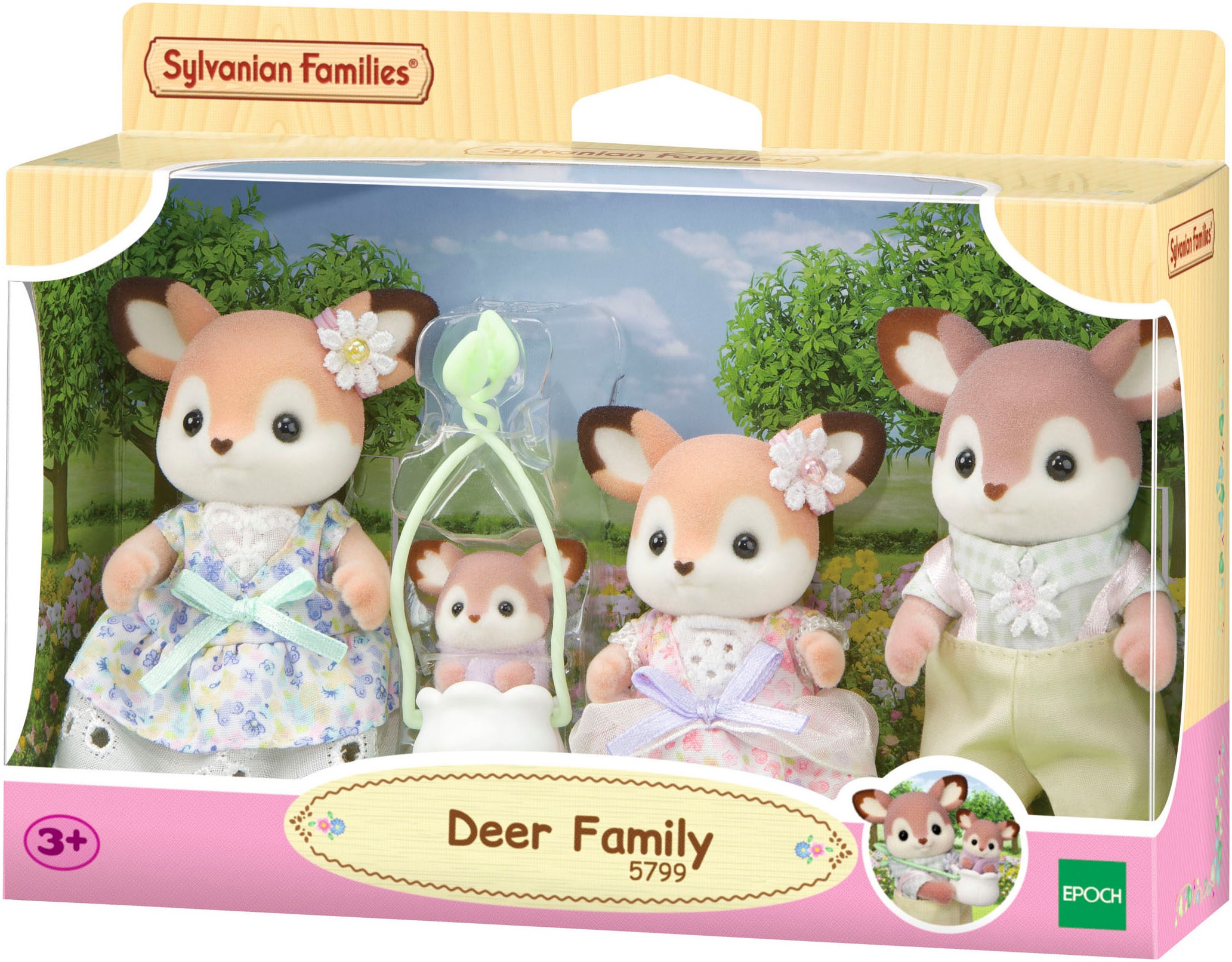 Image of Sylvanian Families Spielfigur "Reh Familie (5799)"