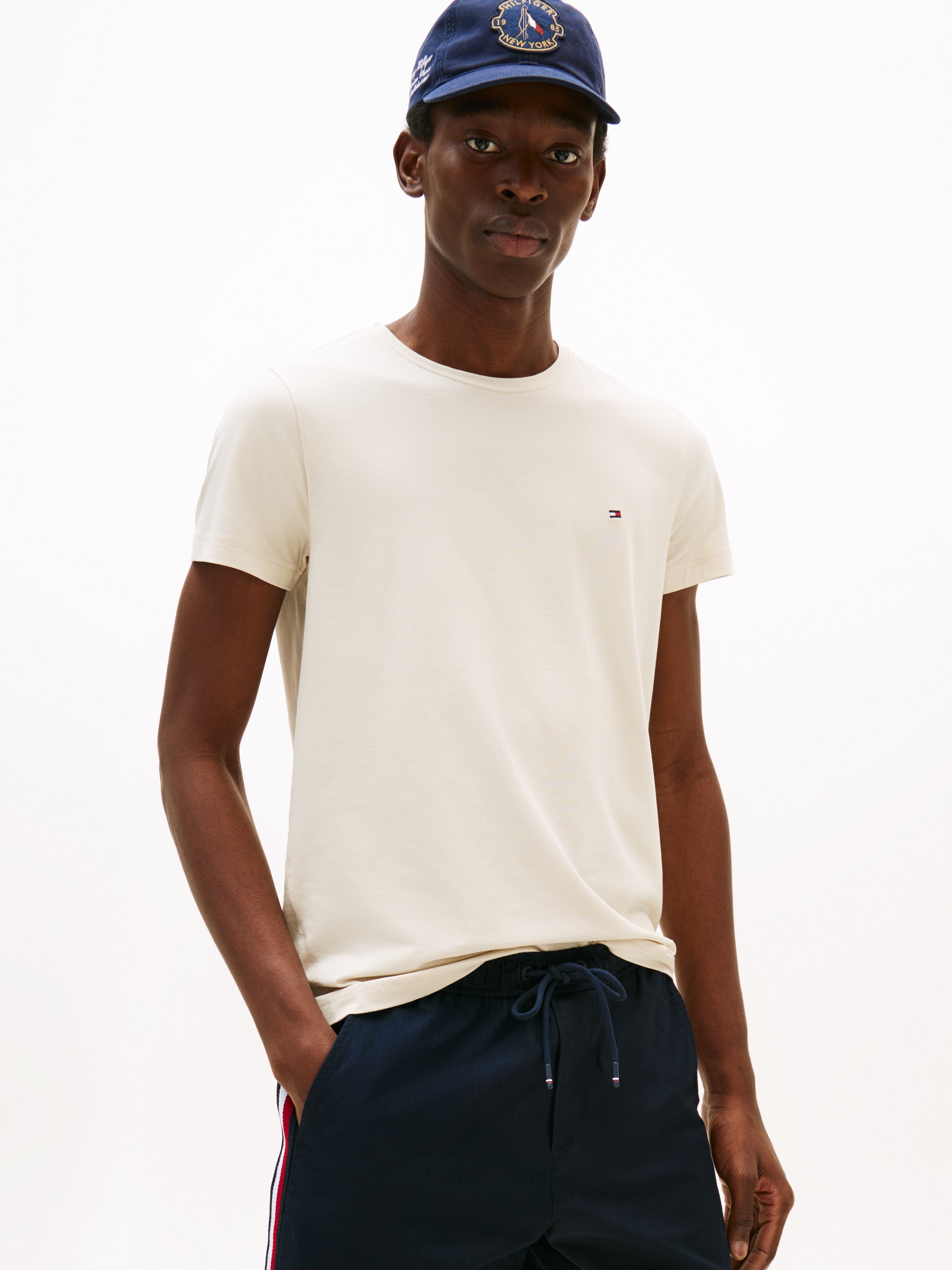 Image of Tommy Hilfiger T-Shirt "STRETCH SLIM FIT TEE" mit Rundhalsausschnitt