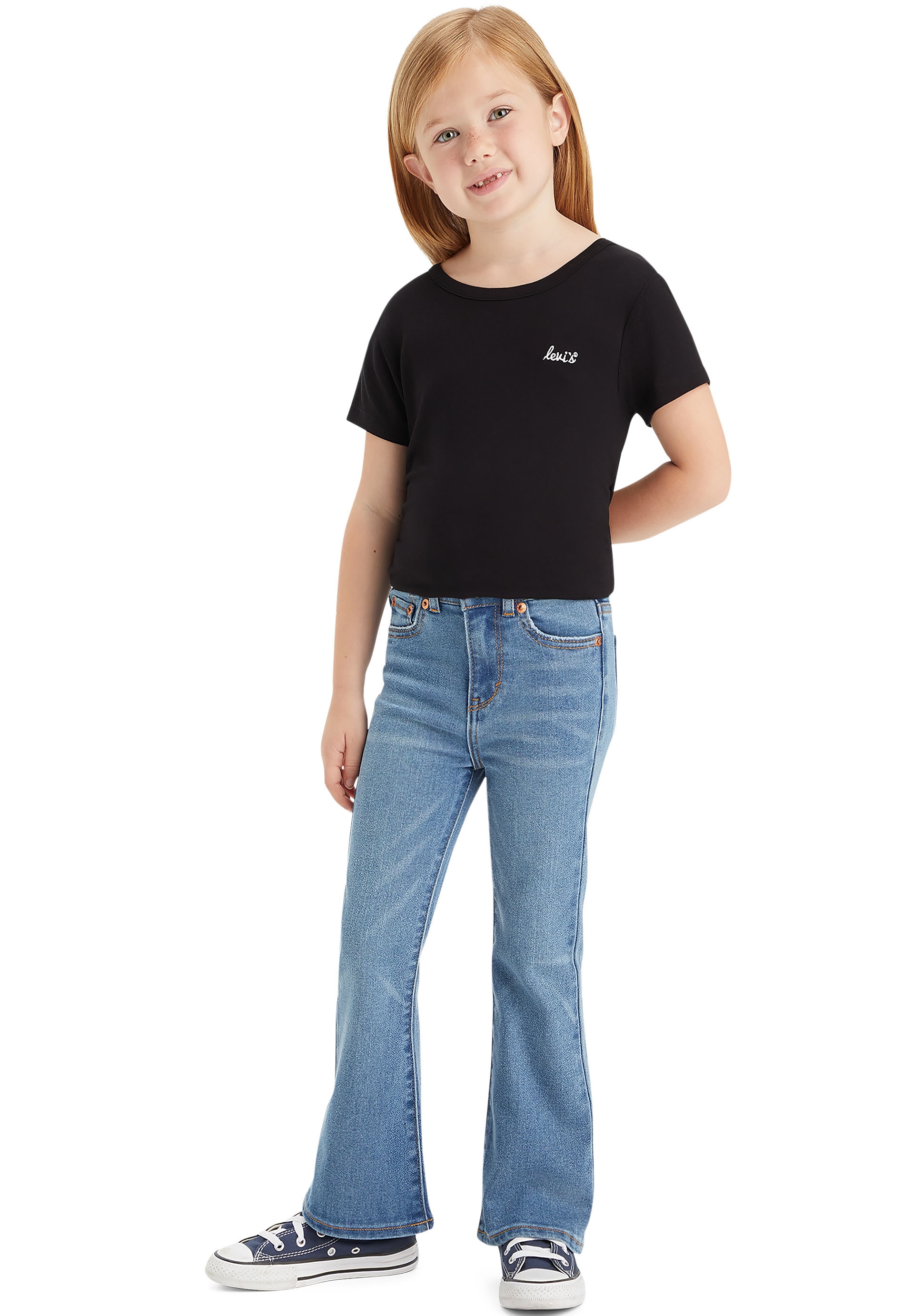 Bootcut-Jeans »LVG 726 HIGH RISE FLARE JEAN«, for GIRLS