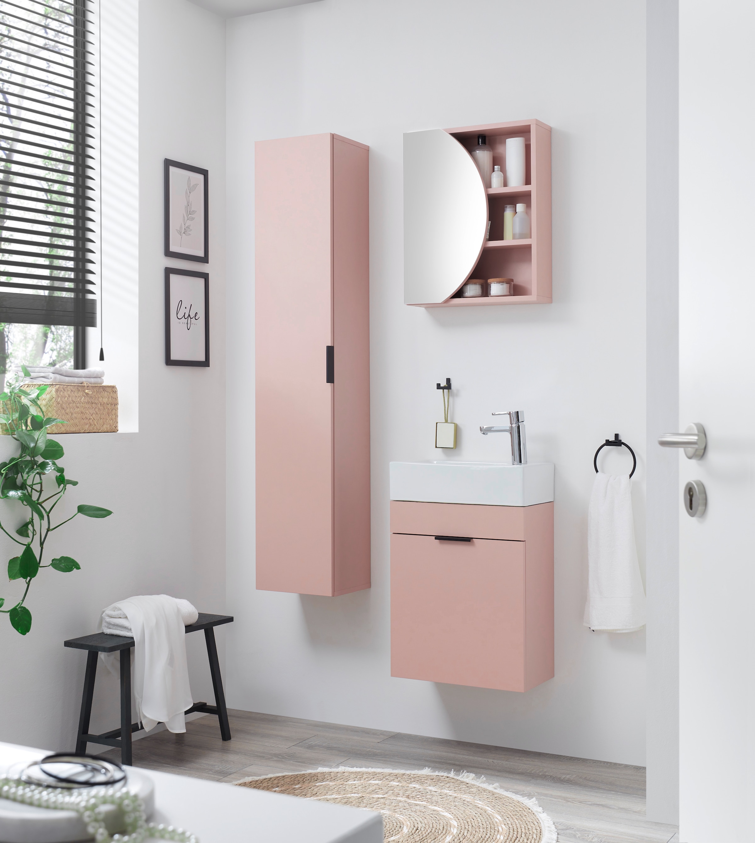 BASIC by Balculina Armoire haute »Nancy BxHxT 30x150x25 cm« 1 cuis tlg. largeur 30 cm, suspendu