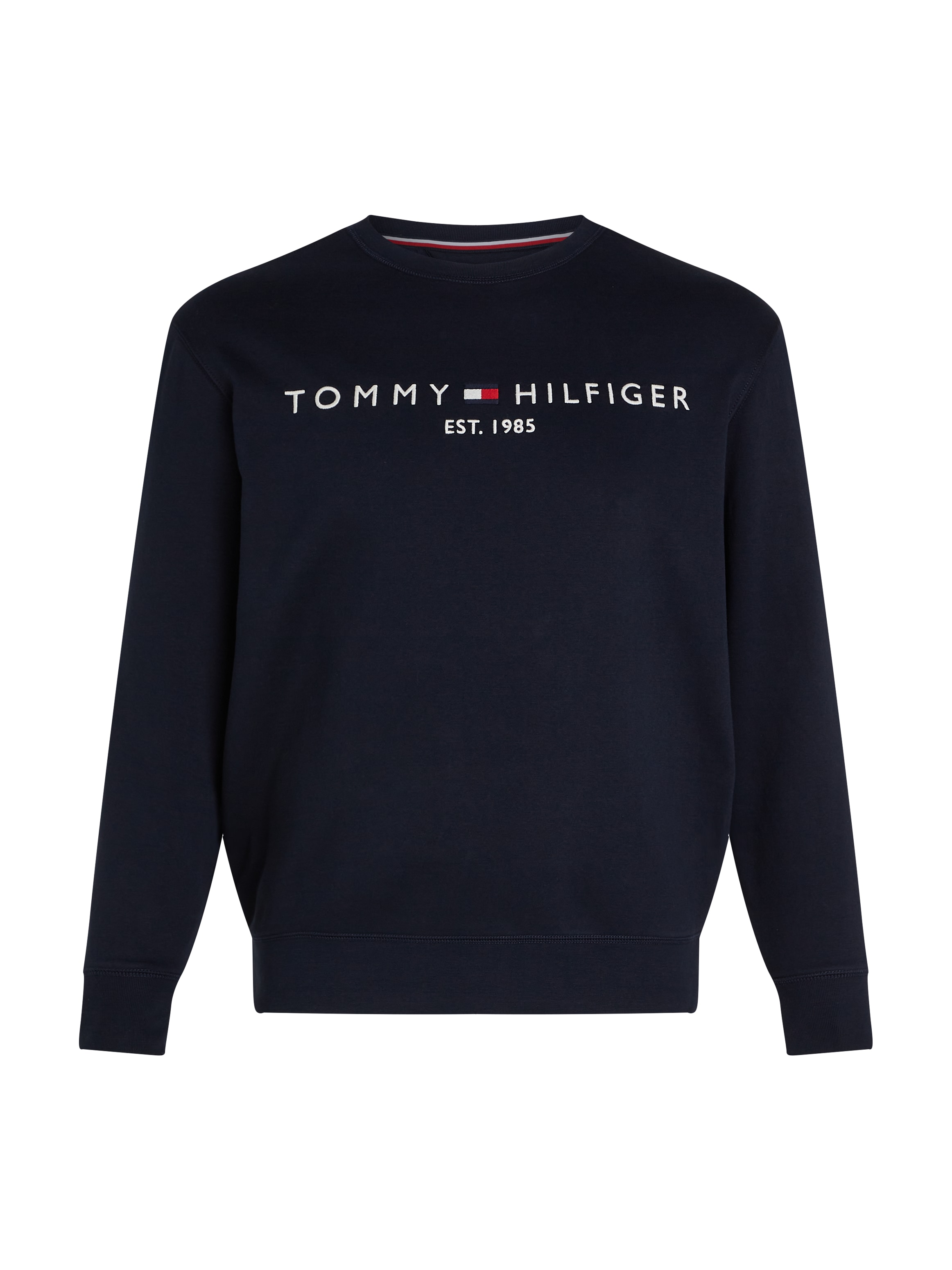 Tommy Hilfiger Big & Tall Sweatshirt »BT-TOMMY LOGO SWEATSHIRT-B«, in Grossen Grössen, mit Logodruck