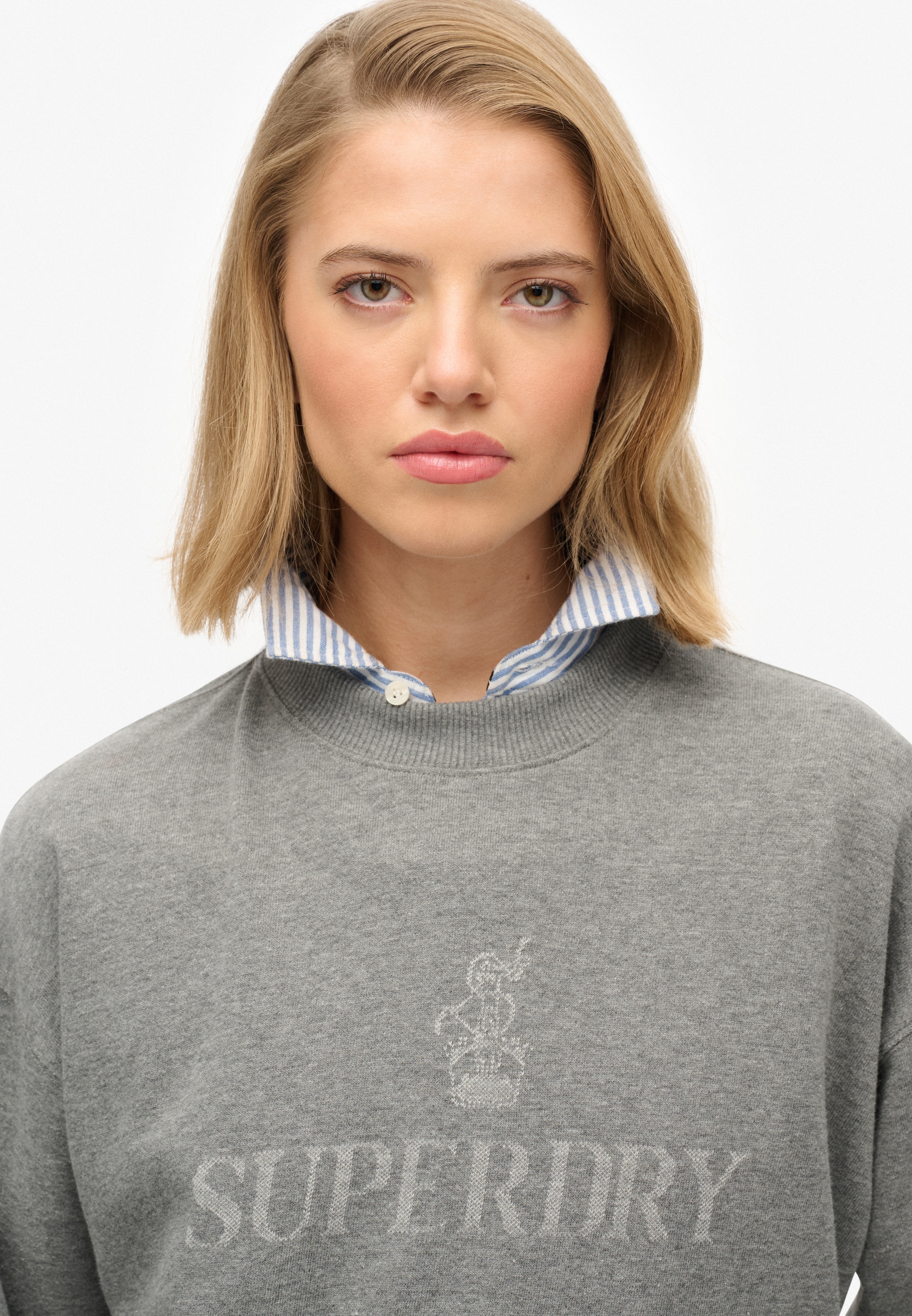 Superdry Sweatshirt »BRITISH DESIGN RELAXED CREW«