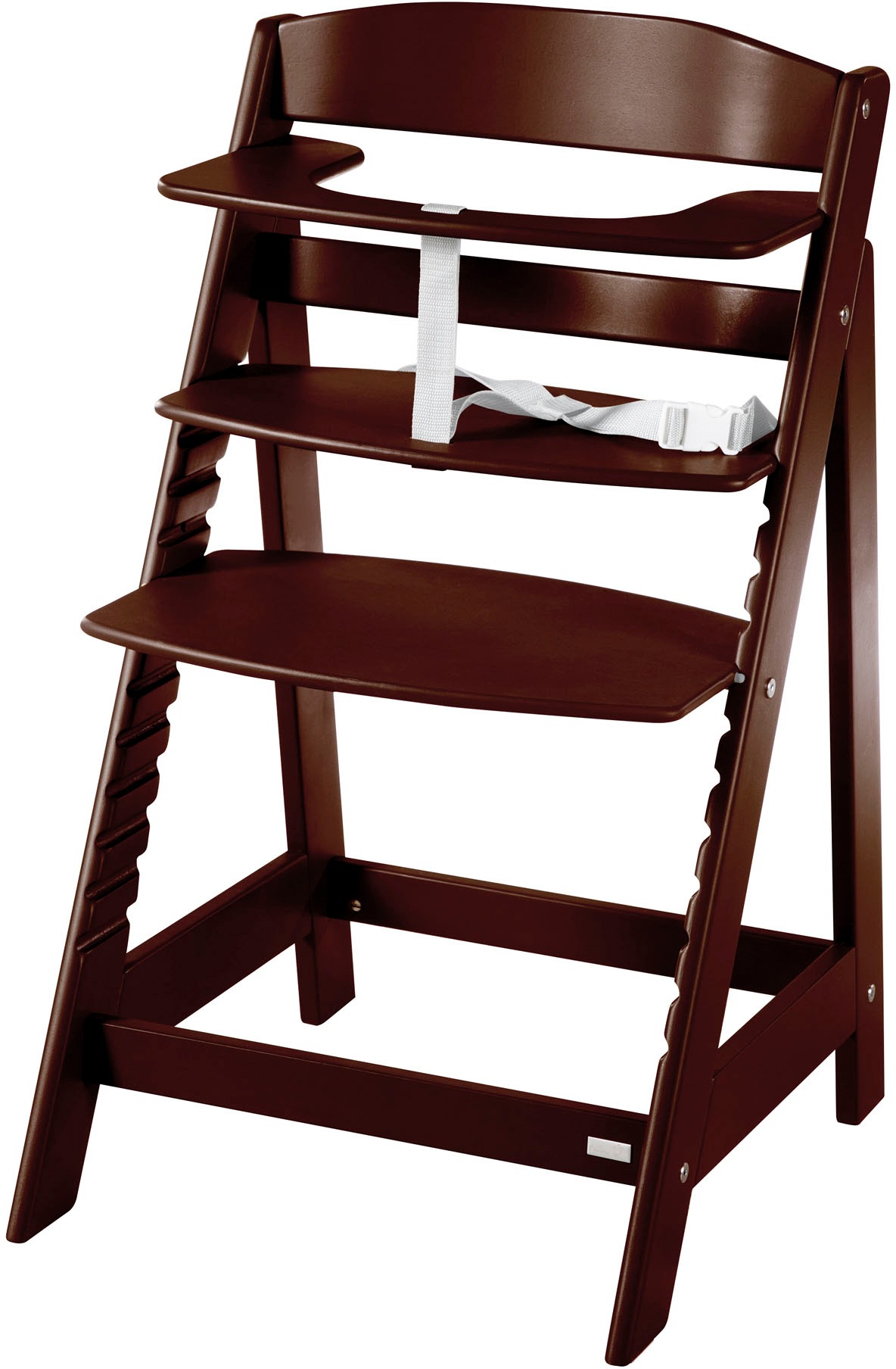 roba® Hochstuhl »Sit Up Flex, braun gebeizt«, aus Holz