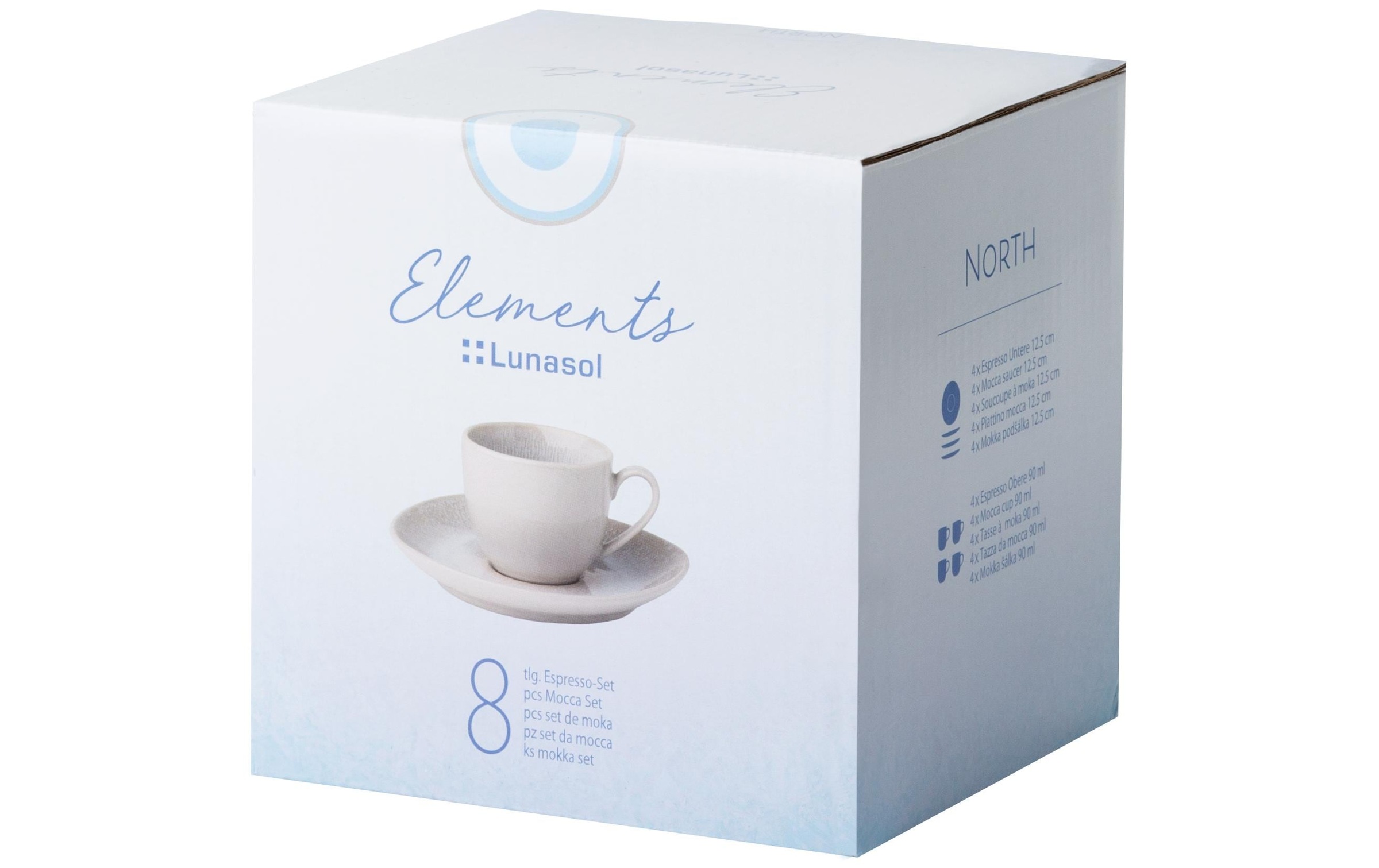 Tasse »Sola Elements North«, (4 tlg.)