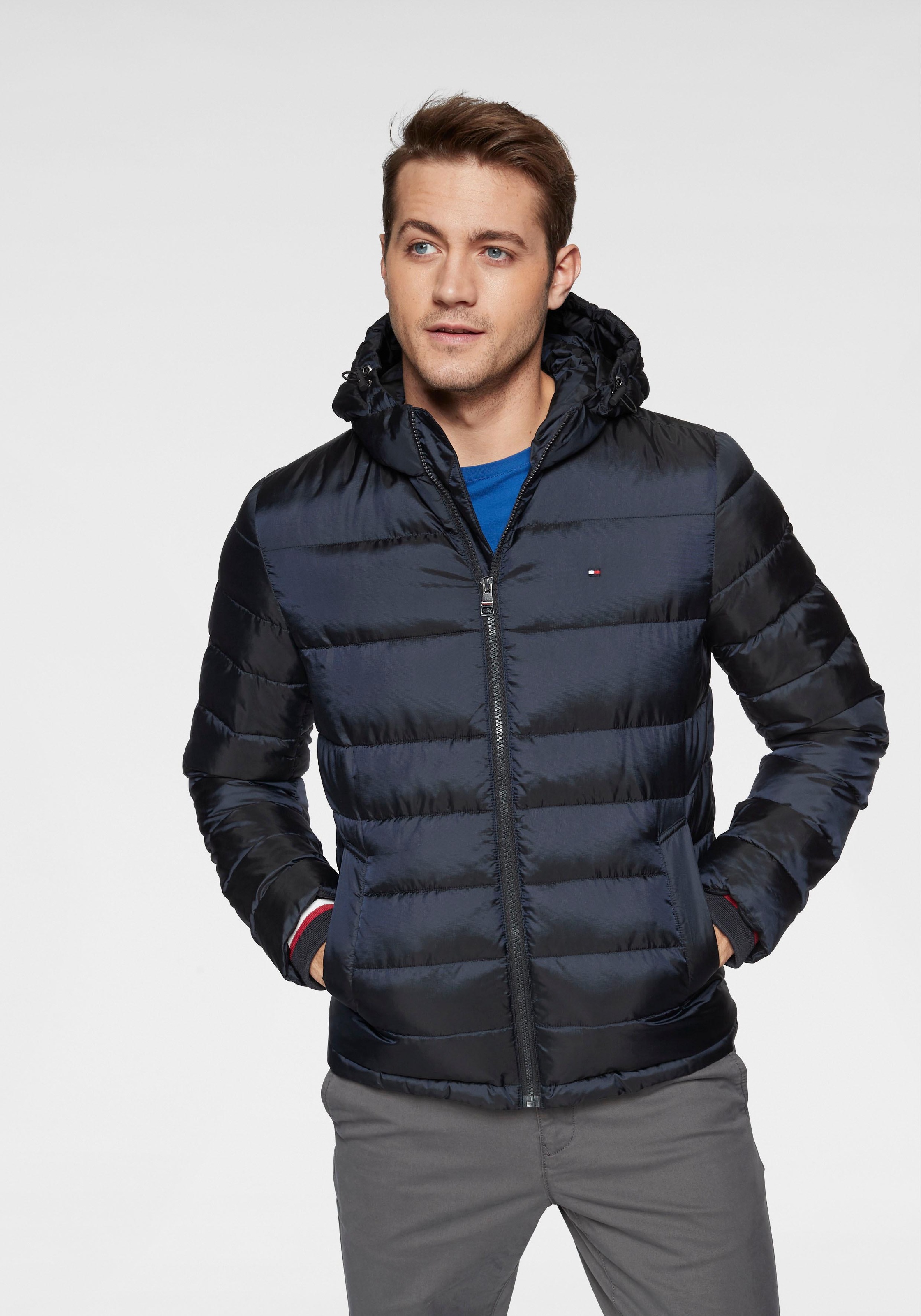 Image of Tommy Hilfiger Steppjacke »C TWO TONE HOODED BOMBER« bei Ackermann Versand Schweiz