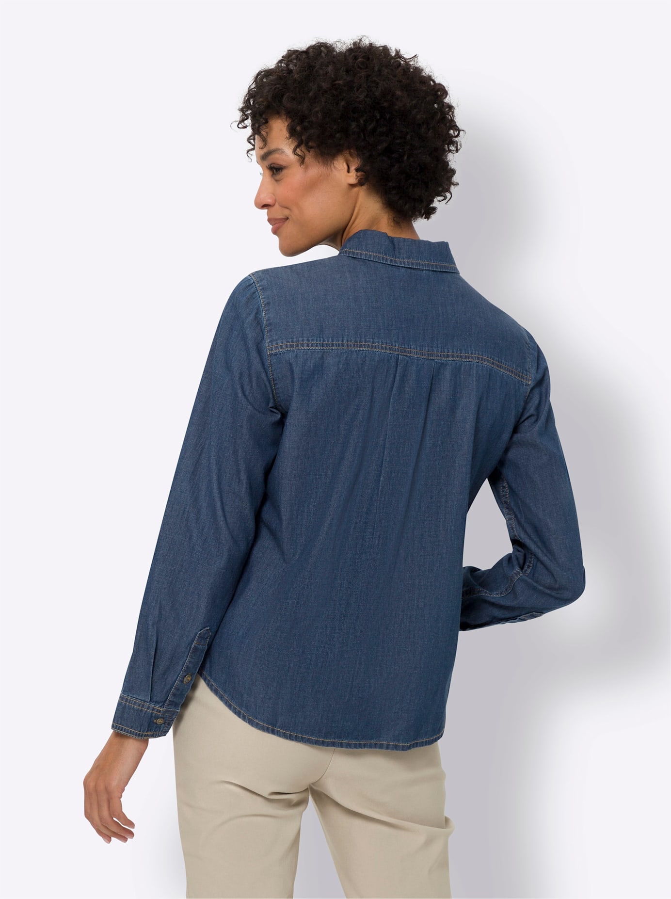 Classic Basics Jeansbluse