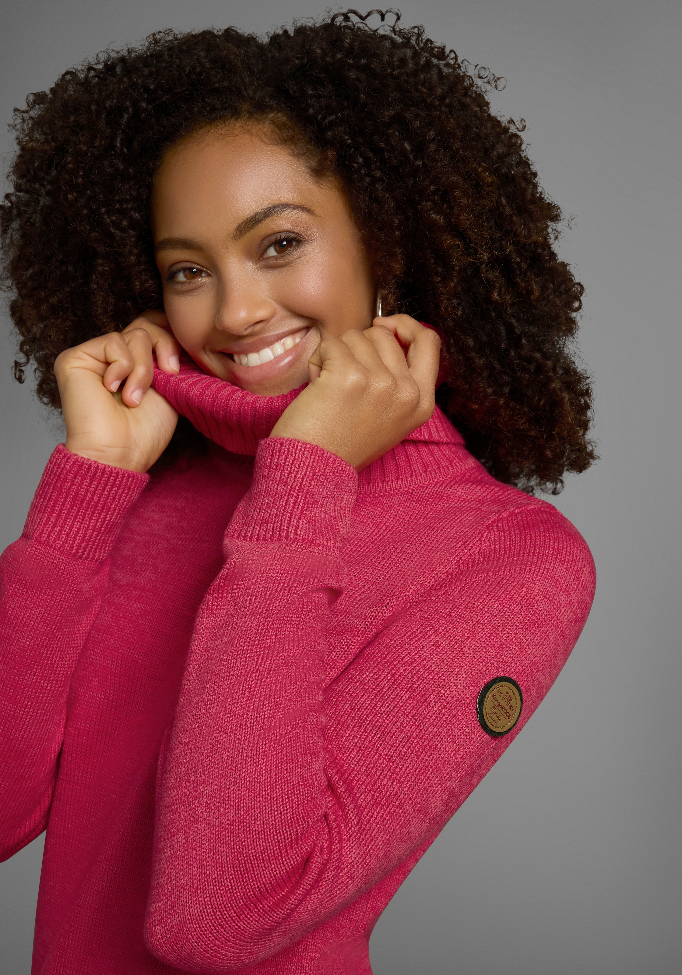 KangaROOS Pull à col roulé in klassischer Form