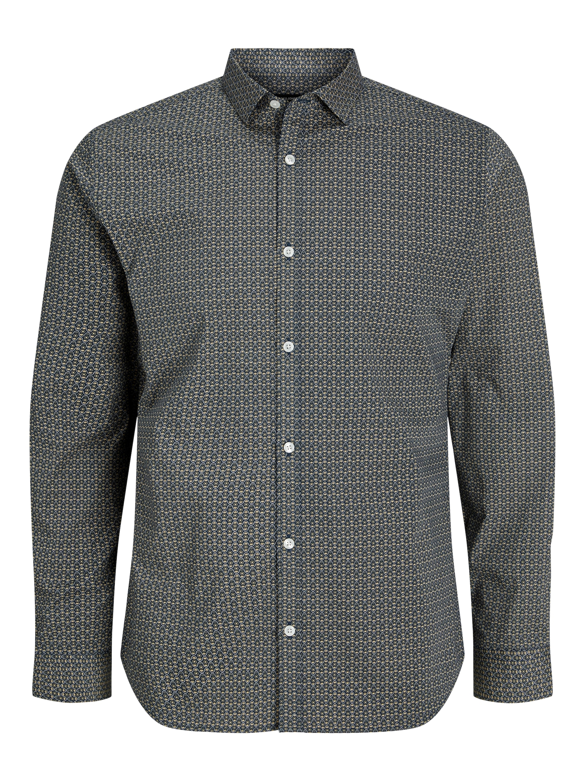 Jack & Jones Langarmhemd »JPRBLABLACKPOOL STRETCH SHIRT LS SS24 SN«