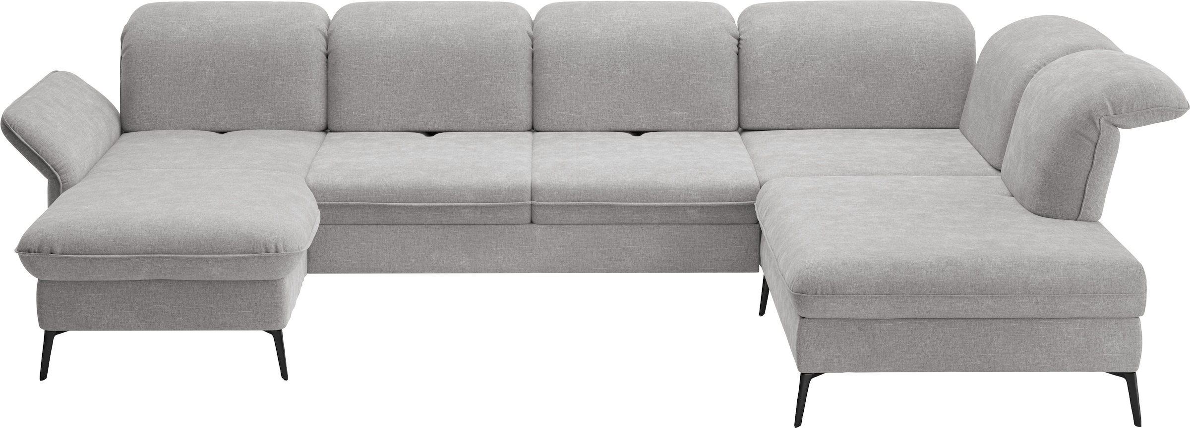 sit&more Wohnlandschaft »Emely«, mit Sitztiefenverstellung optional mit Bettfunktion und Bettkasten