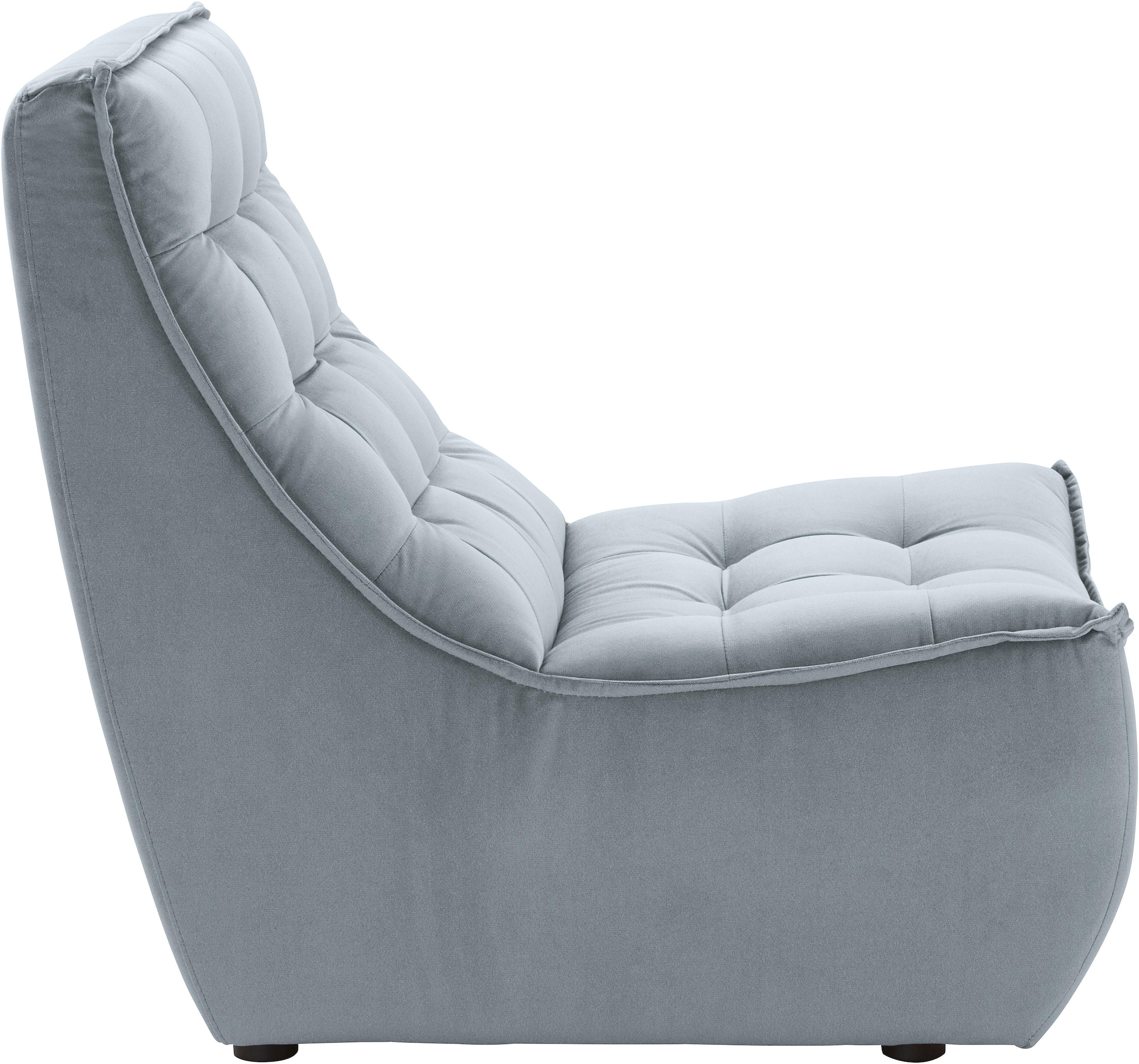 CALIA ITALIA Fauteuil »Banjo, Designsessel mit erstklassigem Sitzkomfort,  als Einzelelement« oder als Modulsofa mit den passenden Elementen kombinierbar