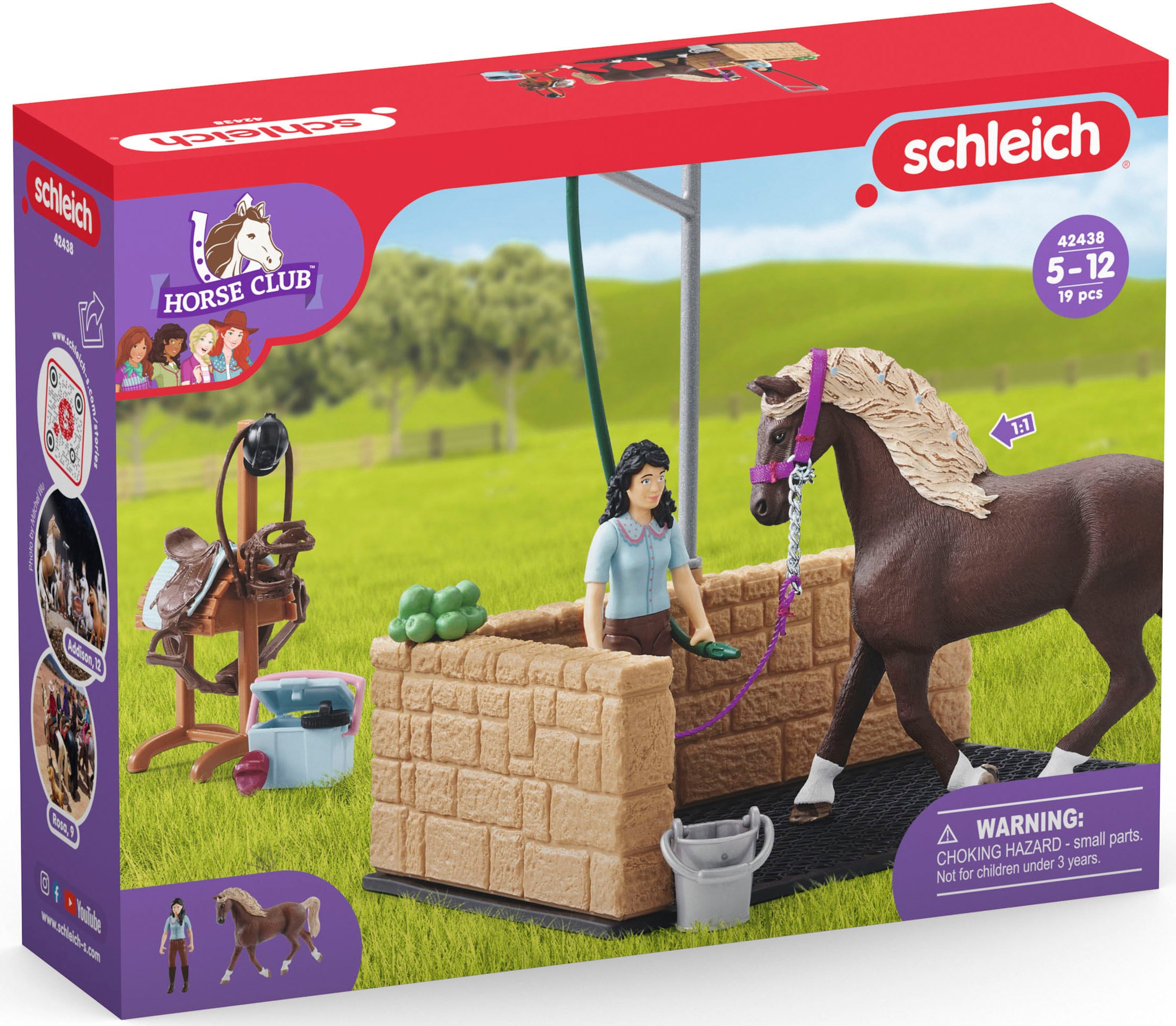 Schleich® Spielfigur »HORSE CLUB, Emily und Luna (42438)«, Made in Germany