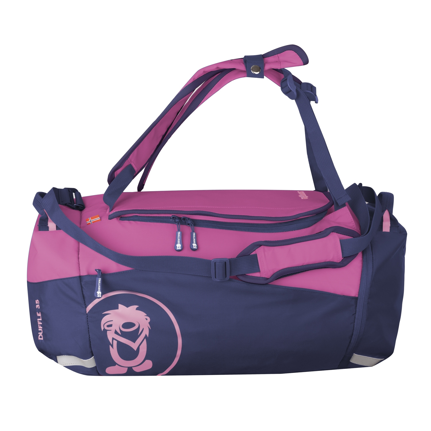 Image of TROLLKIDS Reisetasche "KIDS DUFFLE BAG" mit Rucksackfunktion, mit abnehmbarem Schultergurt
