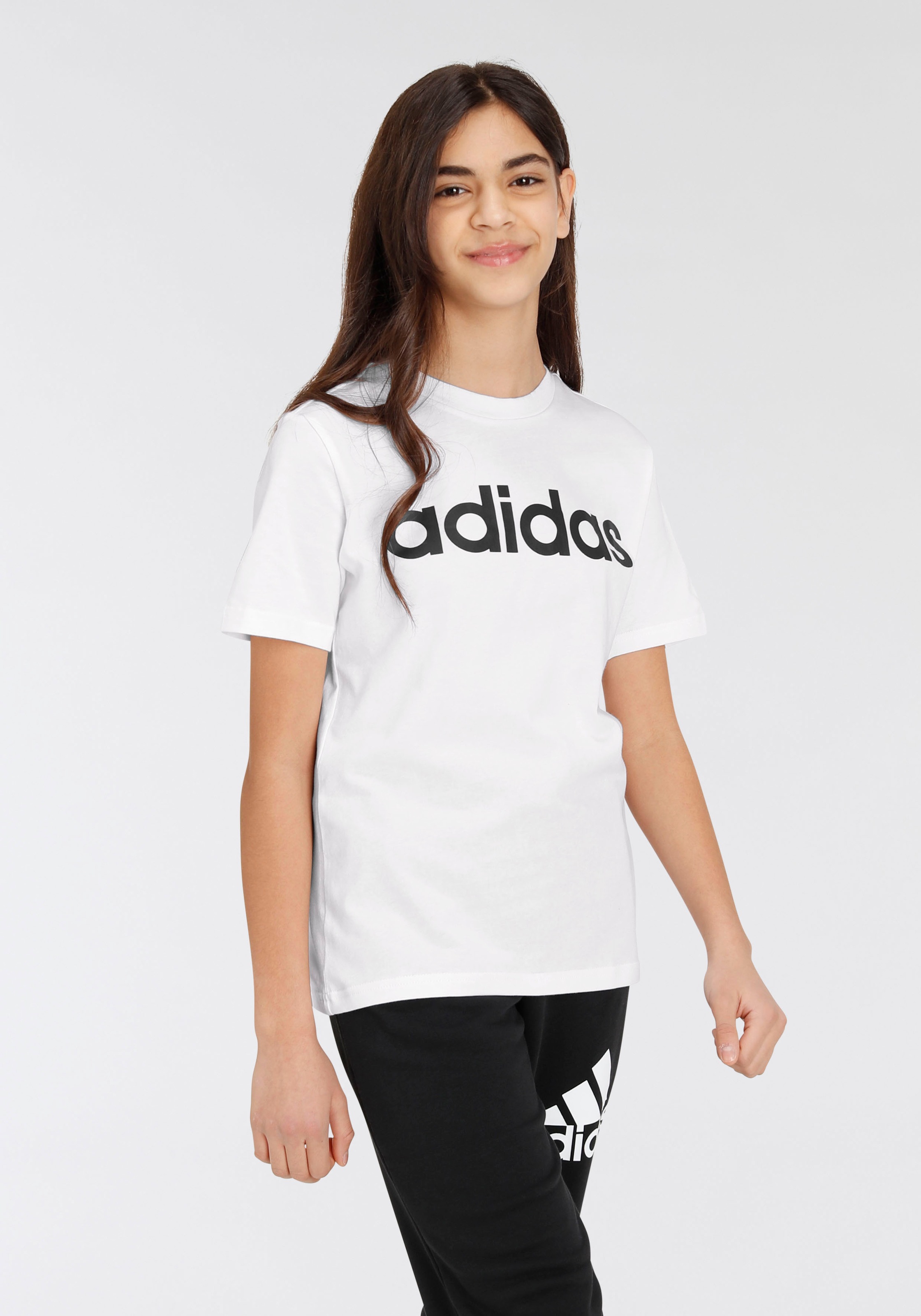 adidas Sportswear T-Shirt »ESSENTIALS LINEAR LOGO COTTON«