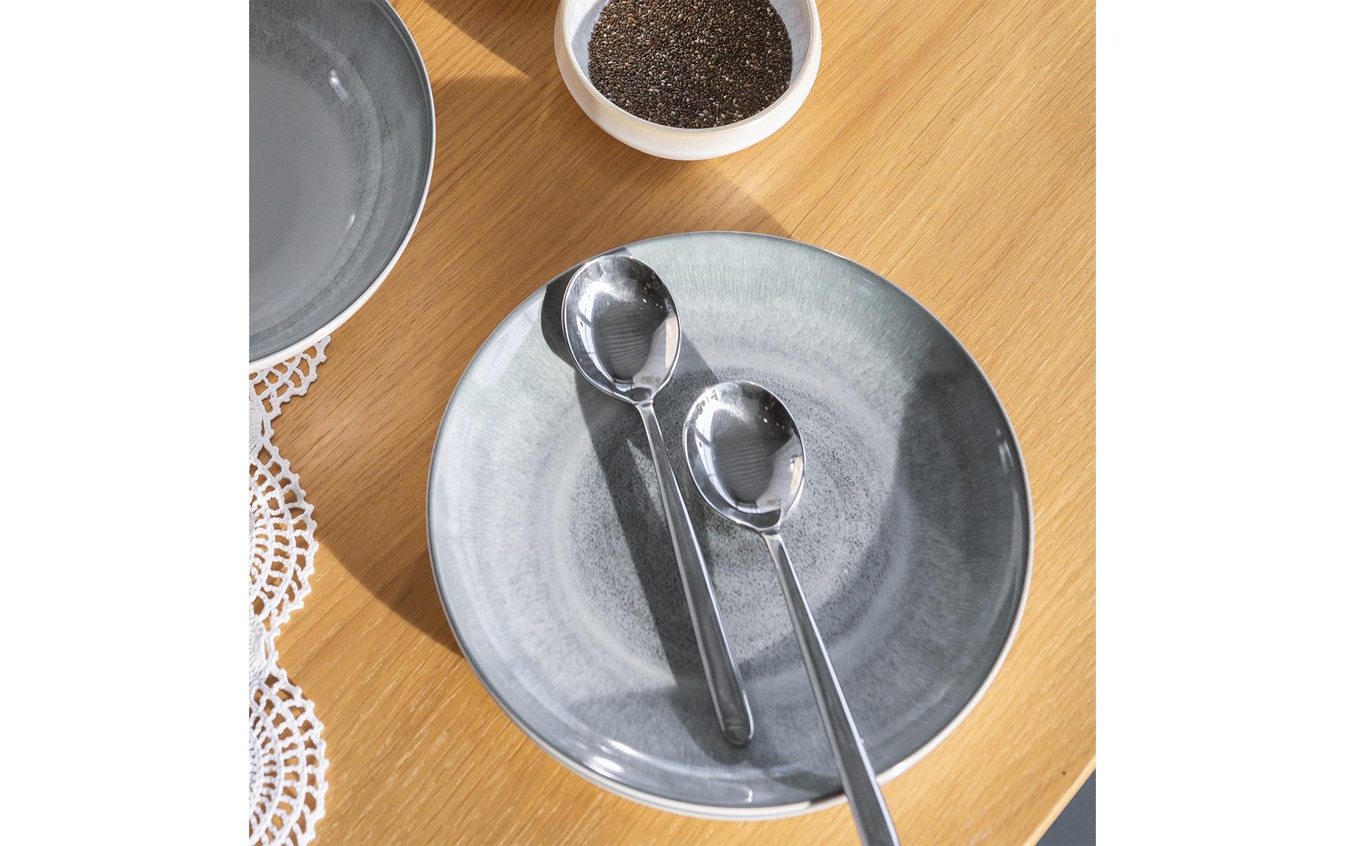   Speiseteller »Lunasol Elements Vulcano 12-tlg.« Keramikgeschirrset