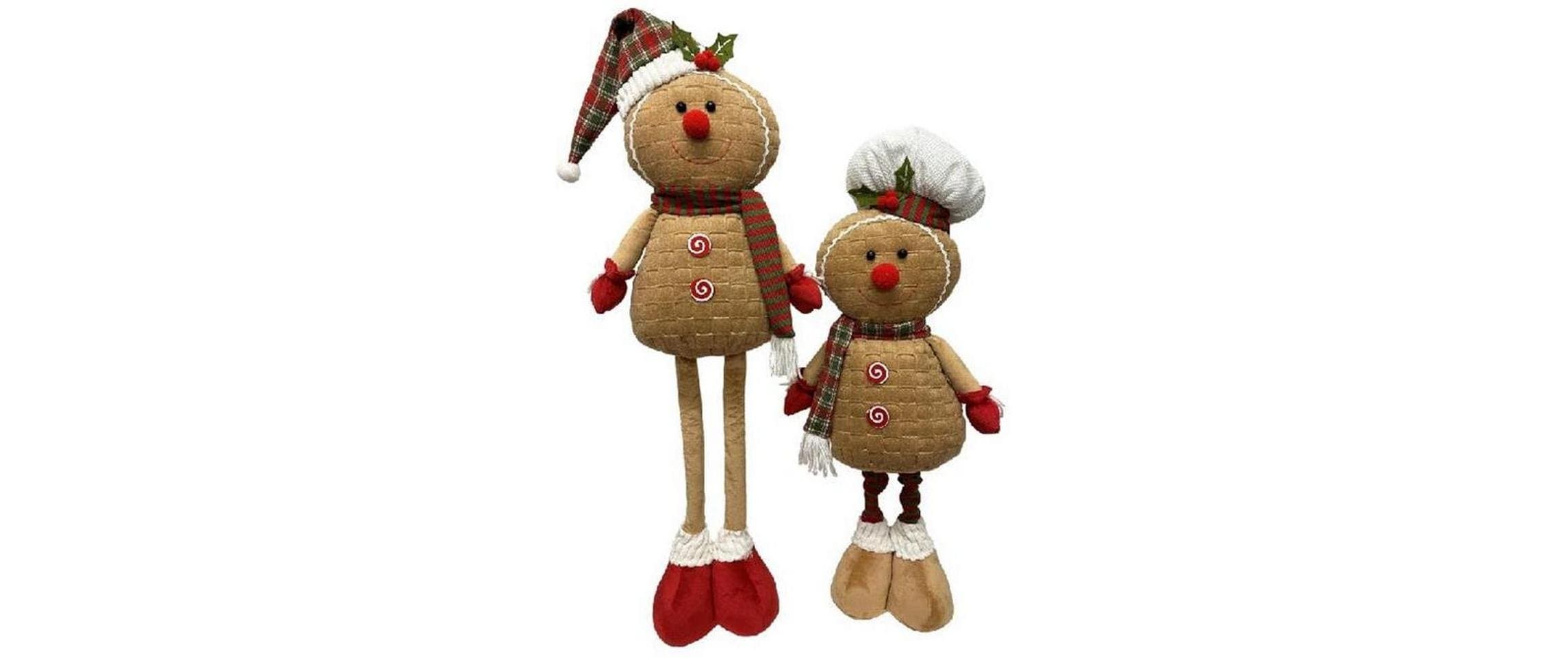 Weihnachtsfigur »Dameco Lebkuchenmännchen ausziehbar 2er-Set«