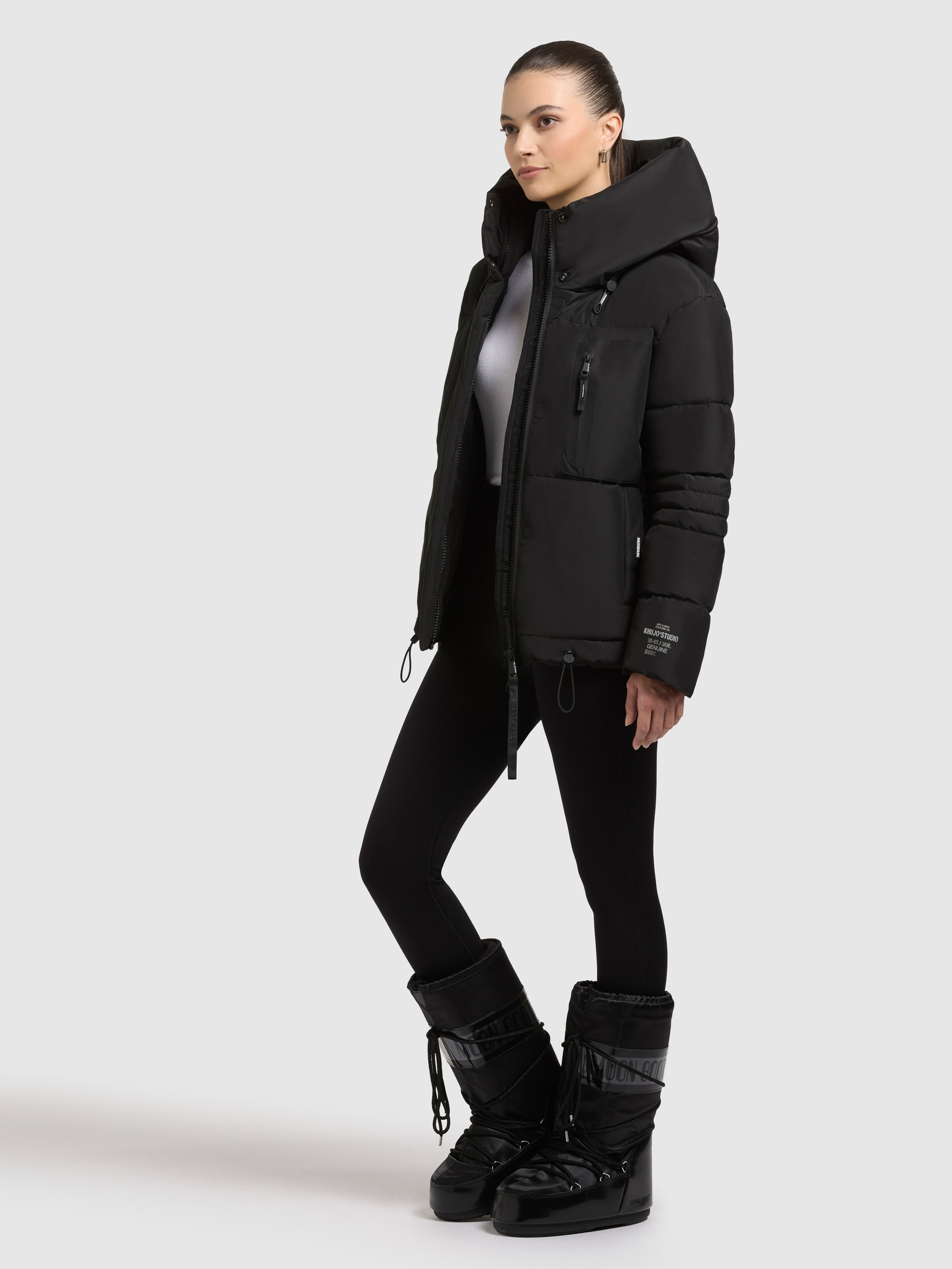 khujo Veste matelassée »PEEKE2« 2 cuis tlg. mit Kapuze